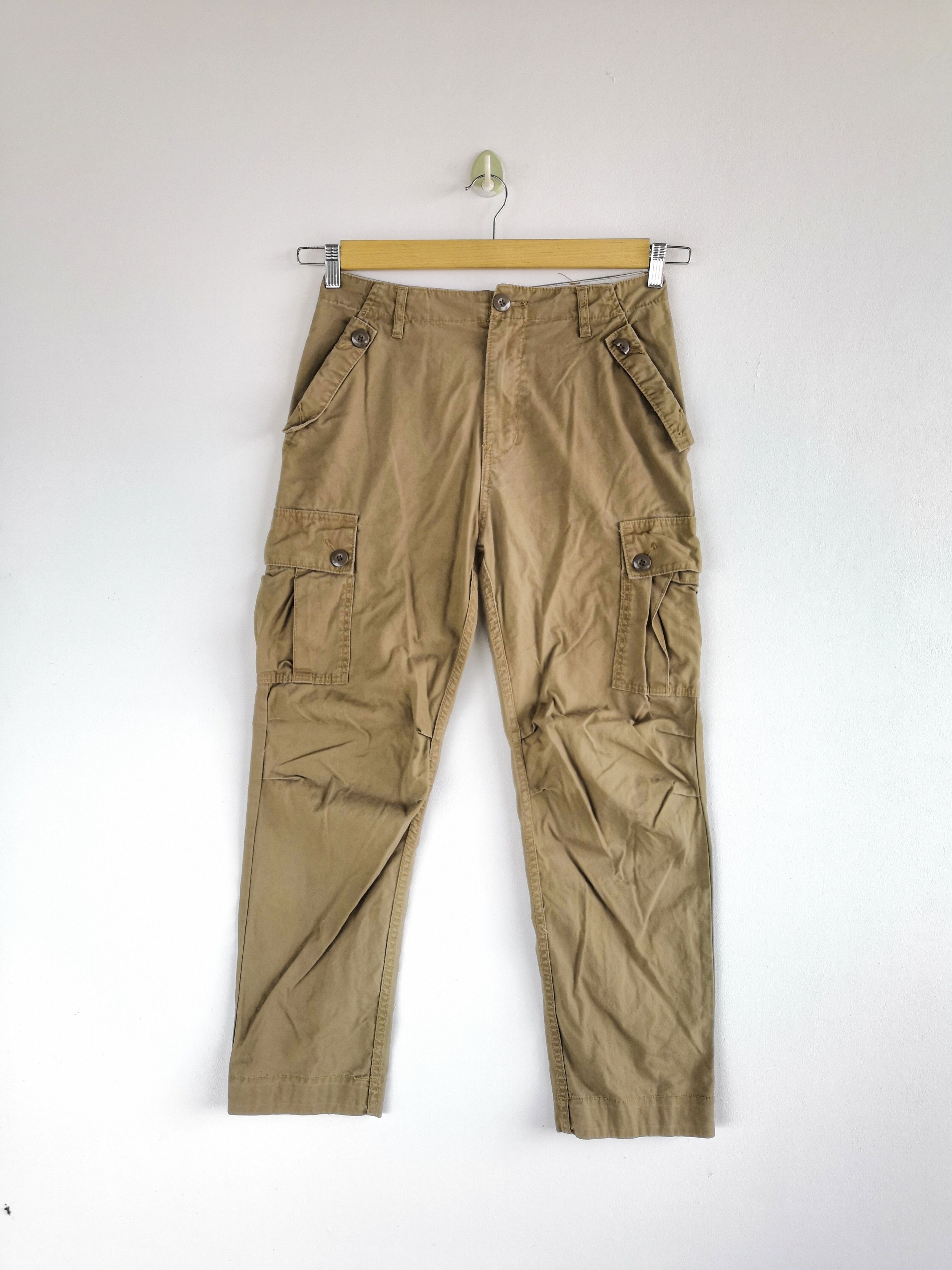 Japanese Brand × Vintage Kriff Mayer Cargo Pants Multi Pocket Bondage Trousers Size 28" / US 6 / IT 42 - 1 Thumbnail