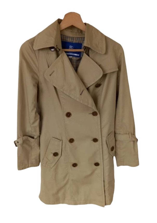 Burberry × Vintage Vintage Burberry Blue Label Trenchcoat Size US S / EU 44-46 / 1 - 2 Thumbnail