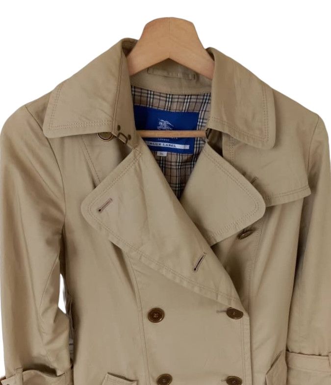 Burberry × Vintage Vintage Burberry Blue Label Trenchcoat Size US S / EU 44-46 / 1 - 4 Thumbnail