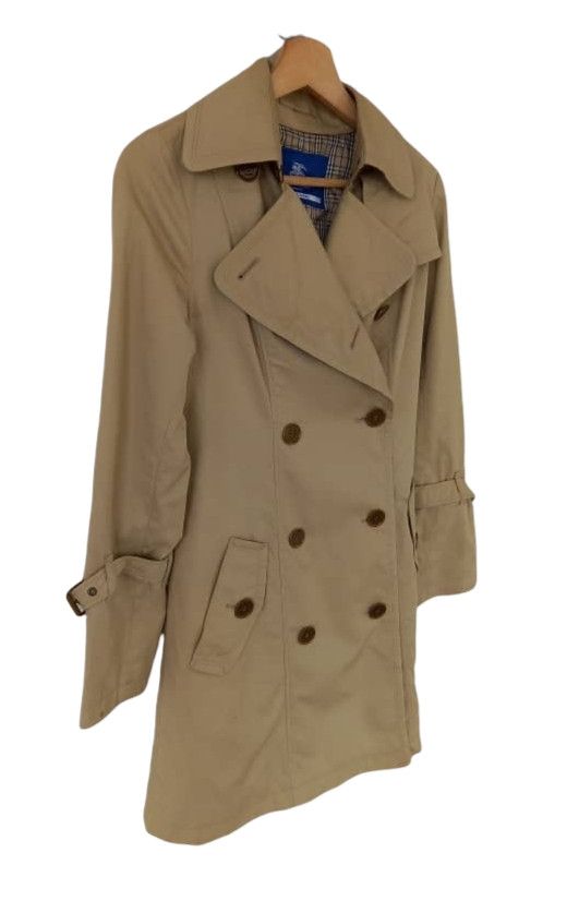 Burberry × Vintage Vintage Burberry Blue Label Trenchcoat Size US S / EU 44-46 / 1 - 8 Thumbnail