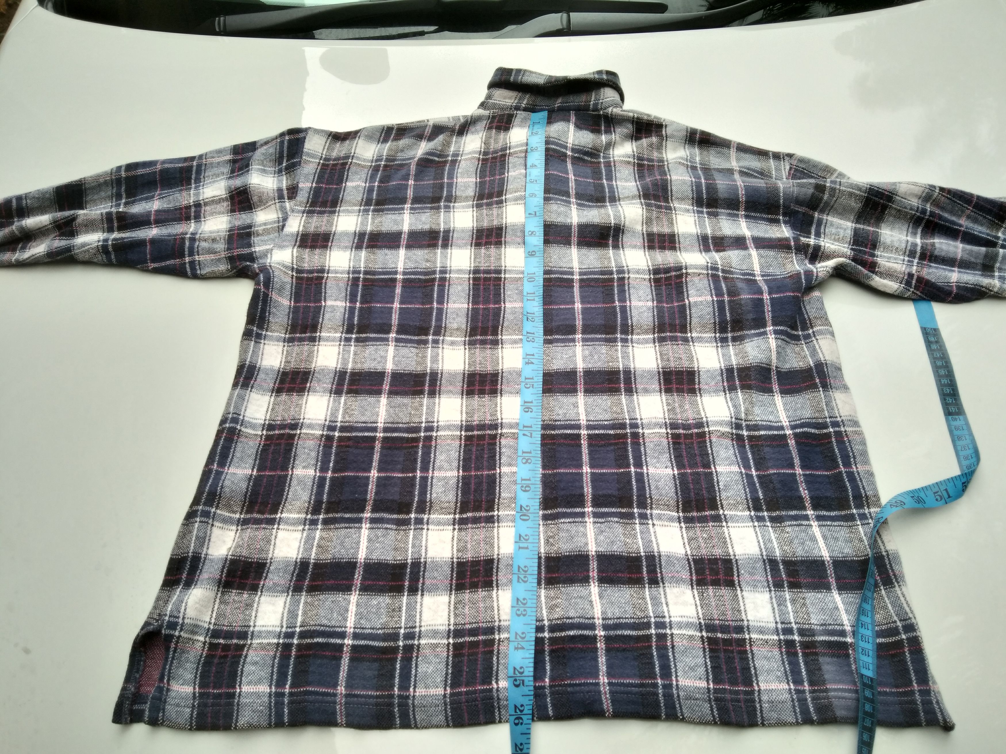 Other VINTAGE J.RIGGINGS PLAID POLO TEE LONG SLEEVE Size US L / EU 52-54 / 3 - 7 Thumbnail