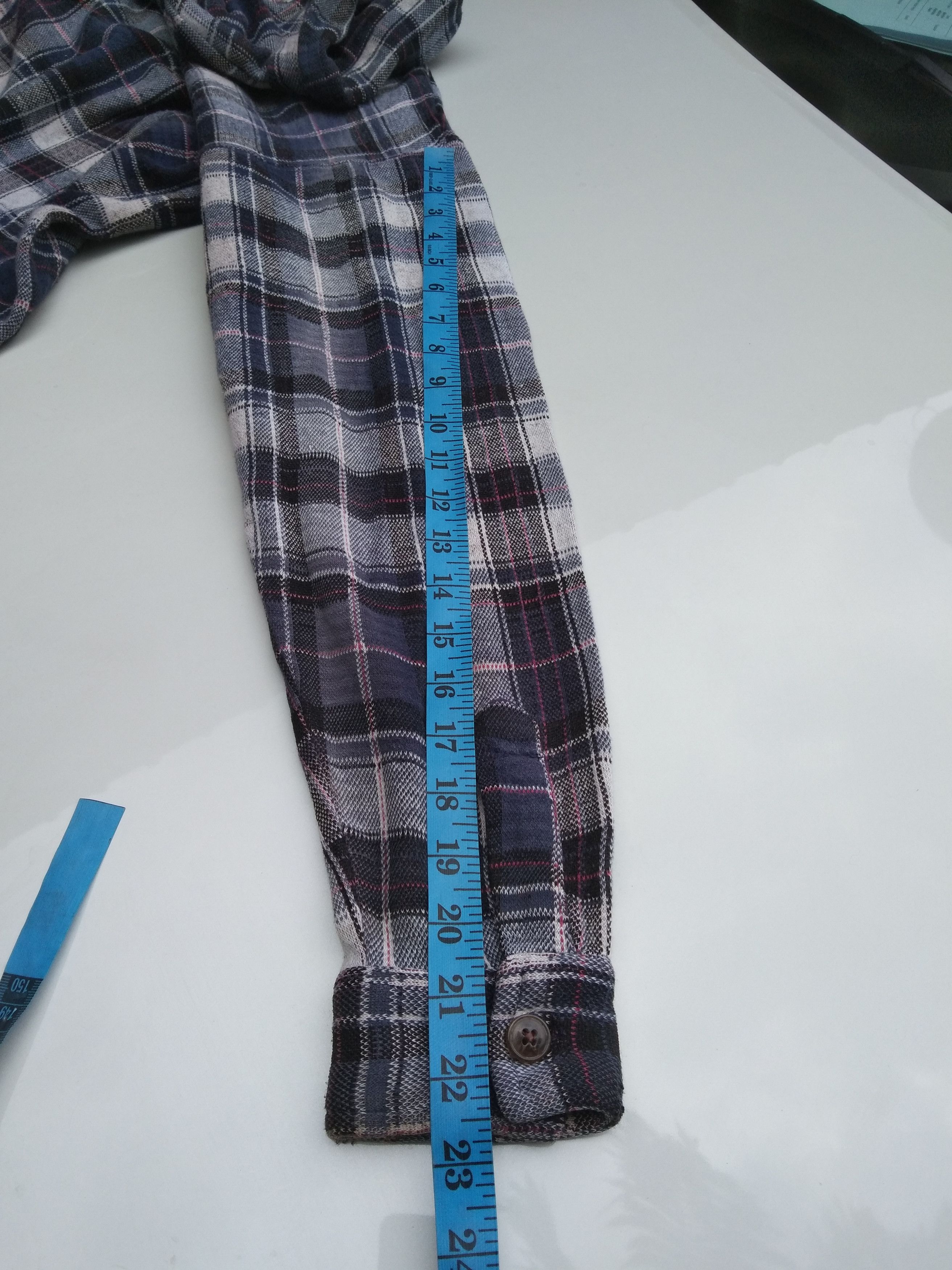 Other VINTAGE J.RIGGINGS PLAID POLO TEE LONG SLEEVE Size US L / EU 52-54 / 3 - 9 Thumbnail