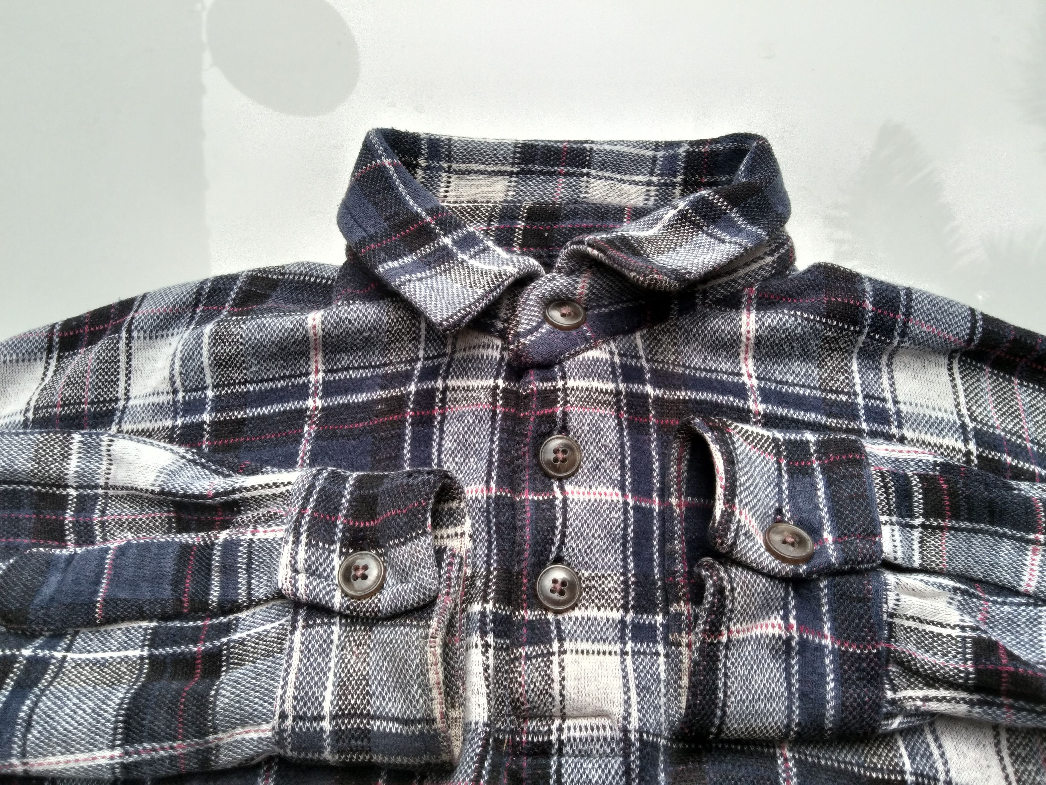 Other VINTAGE J.RIGGINGS PLAID POLO TEE LONG SLEEVE Size US L / EU 52-54 / 3 - 4 Thumbnail