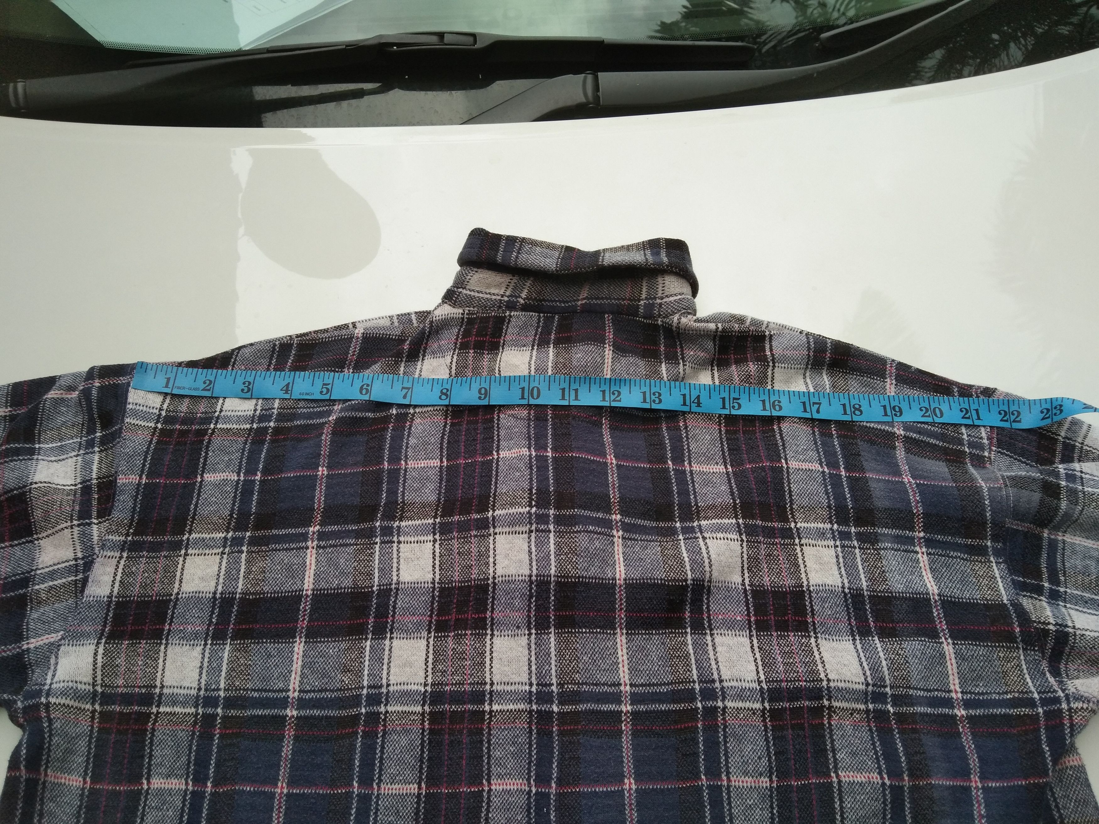 Other VINTAGE J.RIGGINGS PLAID POLO TEE LONG SLEEVE Size US L / EU 52-54 / 3 - 10 Thumbnail