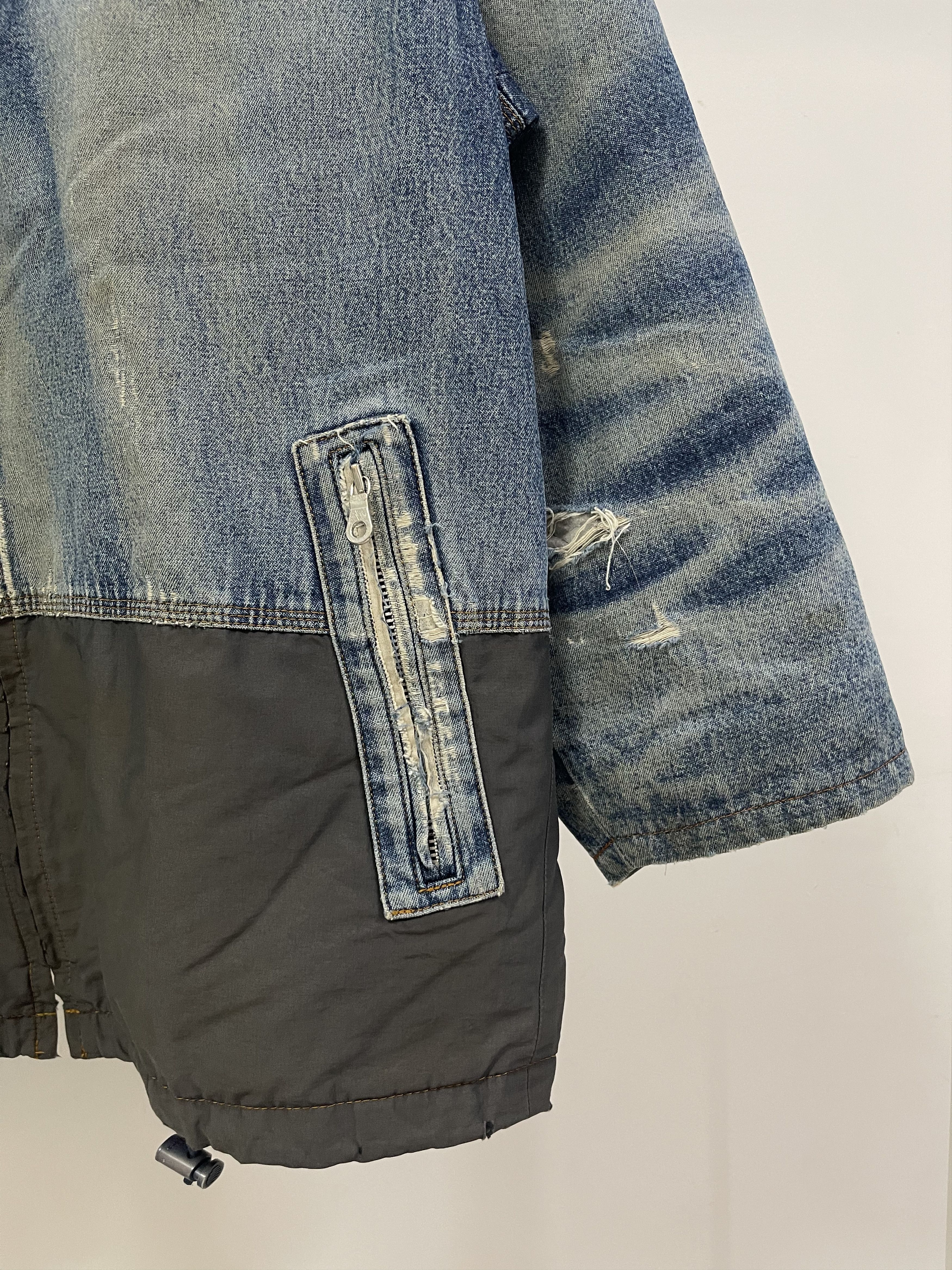 Japanese Brand × Vintage Vintage Piaa Sport Quilted Lined Denim Jacket Size US S / EU 44-46 / 1 - 3 Thumbnail