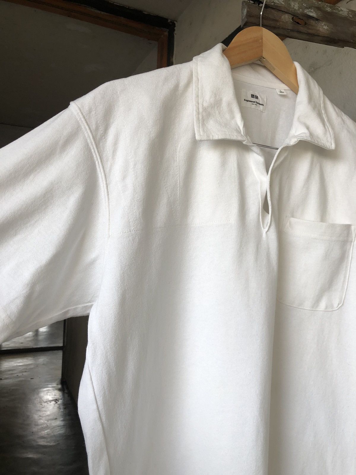 Engineered Garments Engineered Garments x Uniqlo Minimalist Polo Rugby Shirt Size US L / EU 52-54 / 3 - 15 Thumbnail
