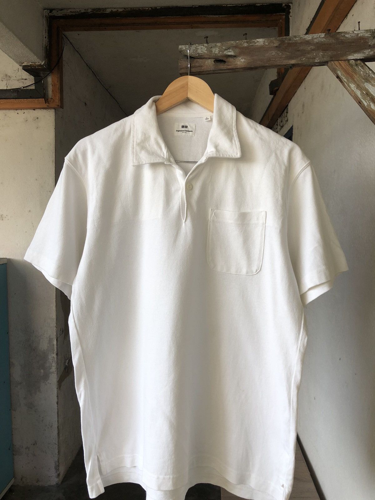 Engineered Garments Engineered Garments x Uniqlo Minimalist Polo Rugby Shirt Size US L / EU 52-54 / 3 - 4 Thumbnail