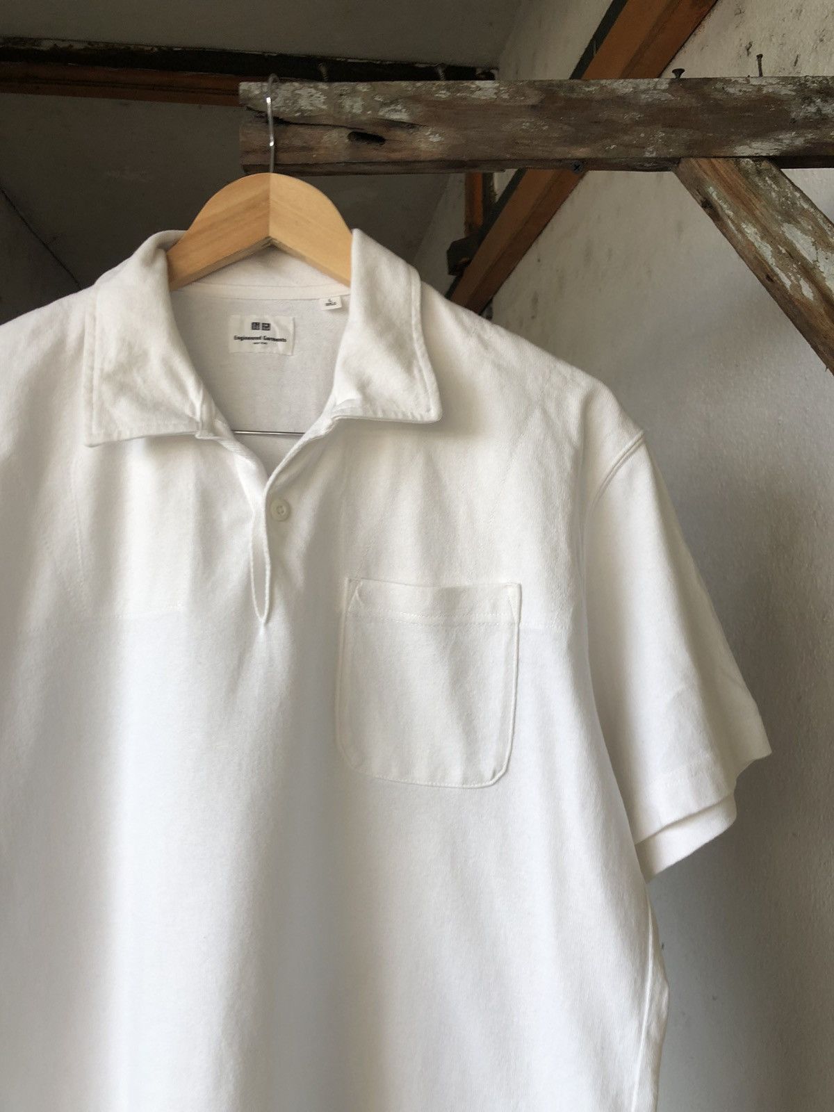 Engineered Garments Engineered Garments x Uniqlo Minimalist Polo Rugby Shirt Size US L / EU 52-54 / 3 - 6 Thumbnail