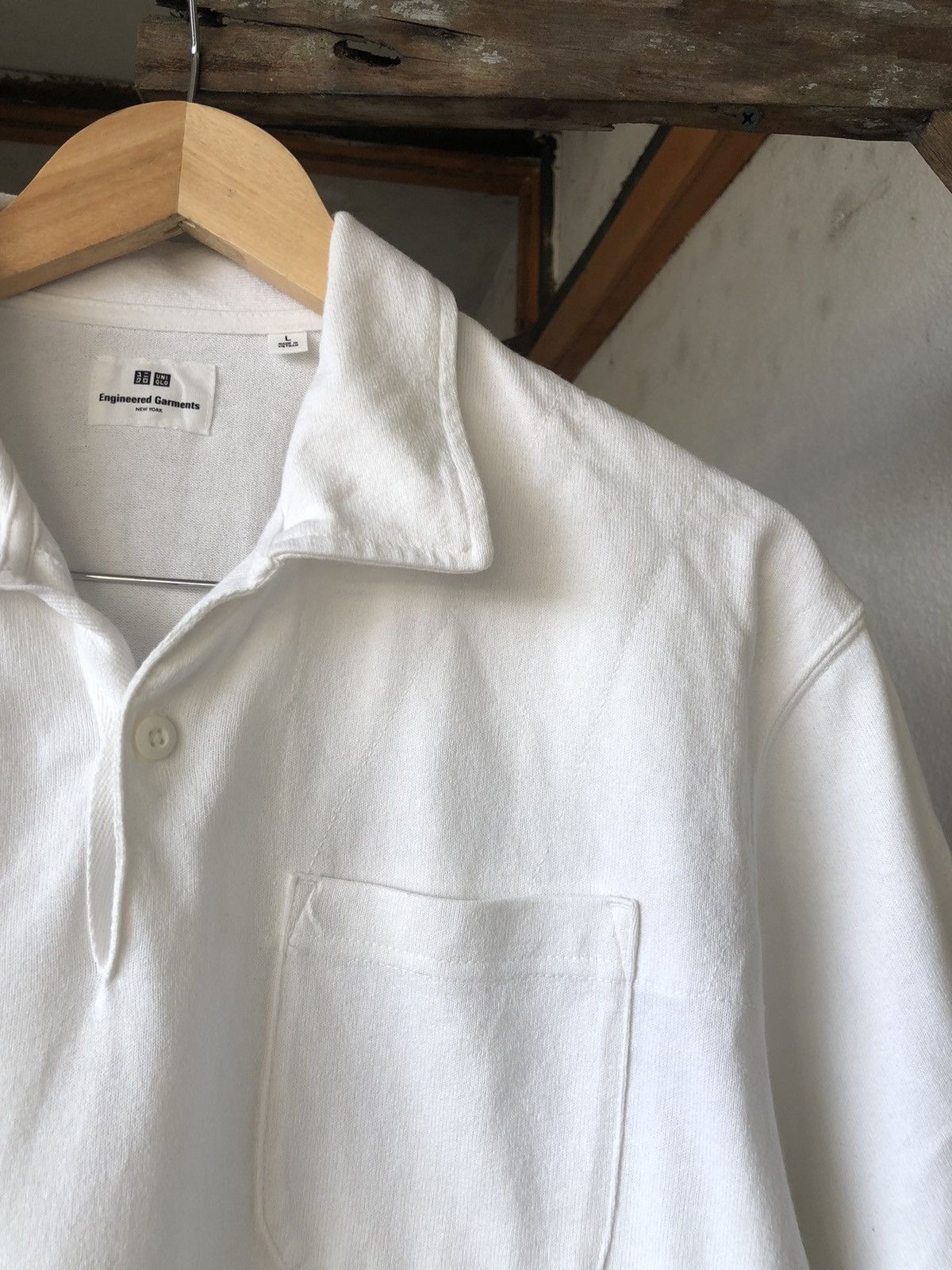 Engineered Garments Engineered Garments x Uniqlo Minimalist Polo Rugby Shirt Size US L / EU 52-54 / 3 - 7 Thumbnail