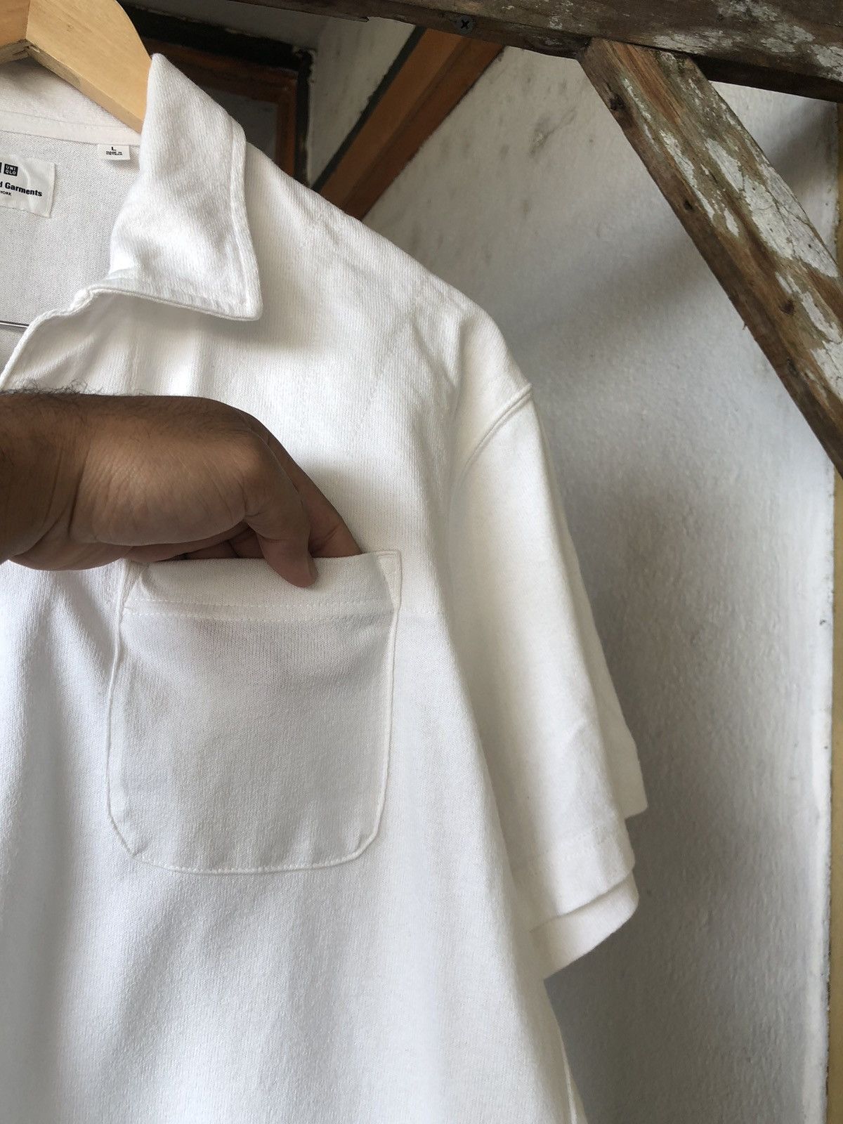 Engineered Garments Engineered Garments x Uniqlo Minimalist Polo Rugby Shirt Size US L / EU 52-54 / 3 - 13 Thumbnail