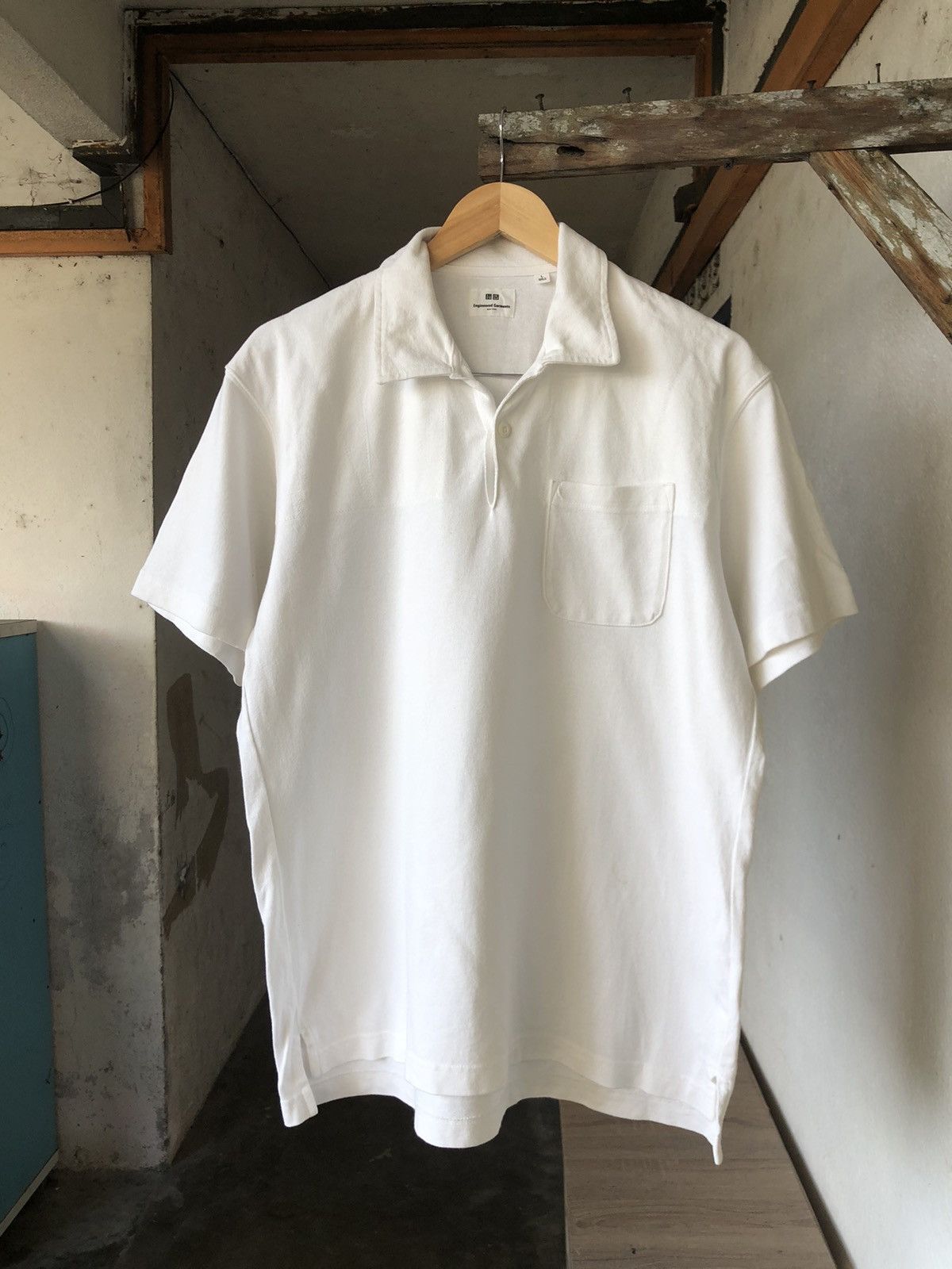 Engineered Garments Engineered Garments x Uniqlo Minimalist Polo Rugby Shirt Size US L / EU 52-54 / 3 - 3 Thumbnail