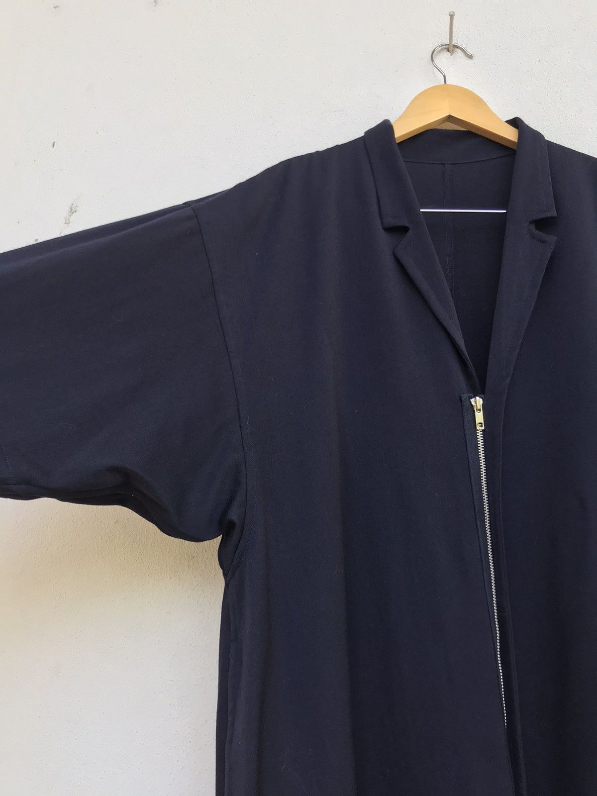 Yohji Yamamoto Private Collection🔥Yohji Yamamoto Oversize Loose Long Coat Size US L / EU 52-54 / 3 - 7 Thumbnail