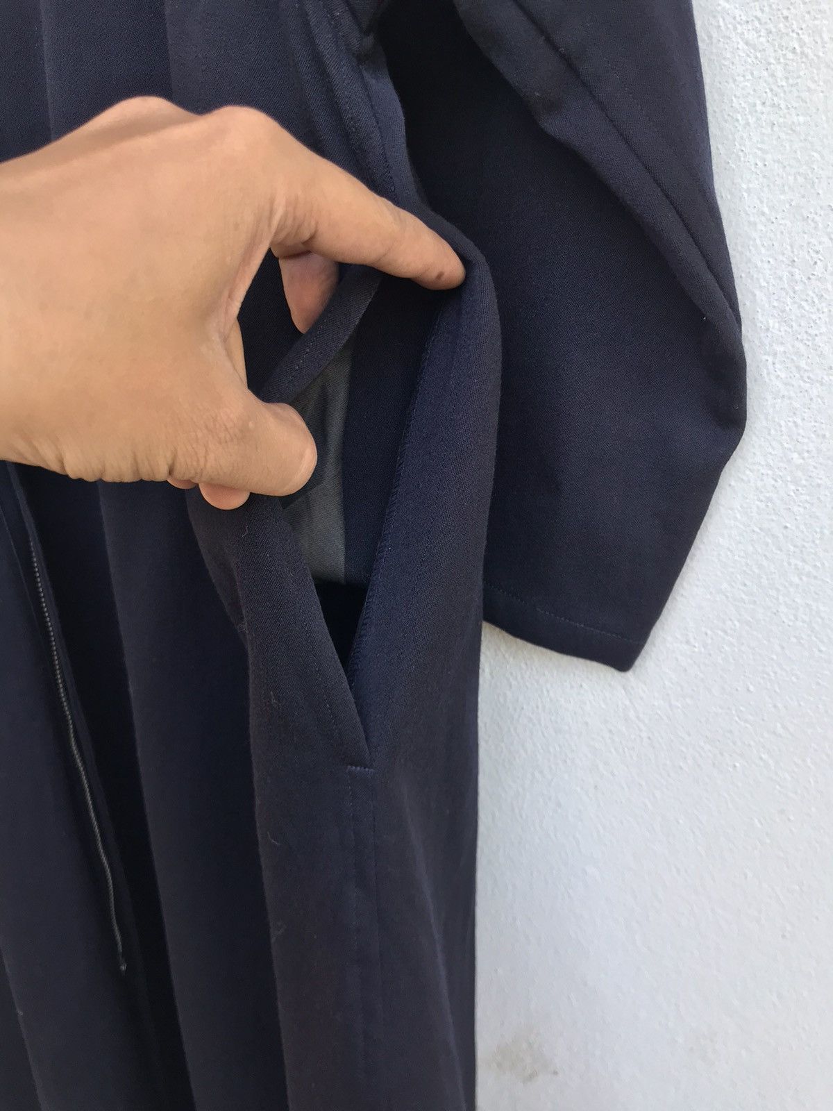 Yohji Yamamoto Private Collection🔥Yohji Yamamoto Oversize Loose Long Coat Size US L / EU 52-54 / 3 - 9 Thumbnail