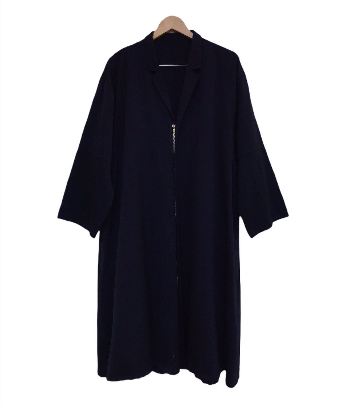 Yohji Yamamoto Private Collection🔥Yohji Yamamoto Oversize Loose Long Coat Size US L / EU 52-54 / 3 - 4 Thumbnail