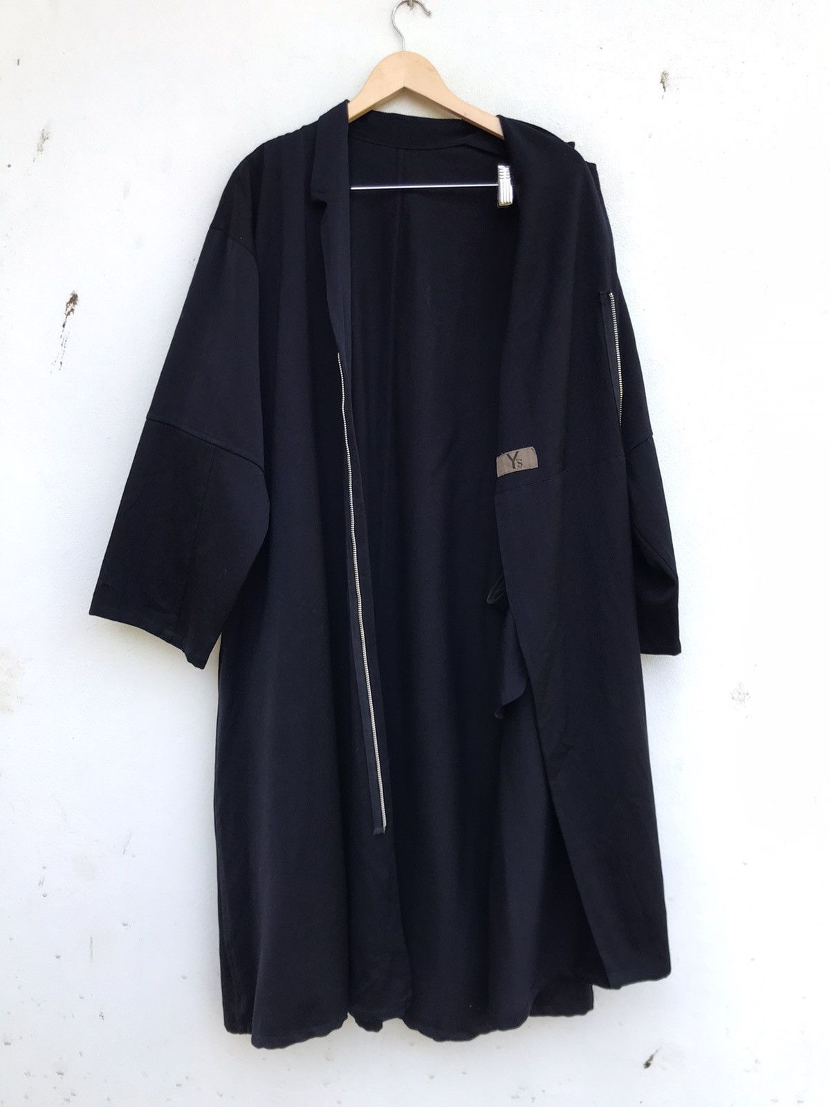 Yohji Yamamoto Private Collection🔥Yohji Yamamoto Oversize Loose Long Coat Size US L / EU 52-54 / 3 - 6 Thumbnail
