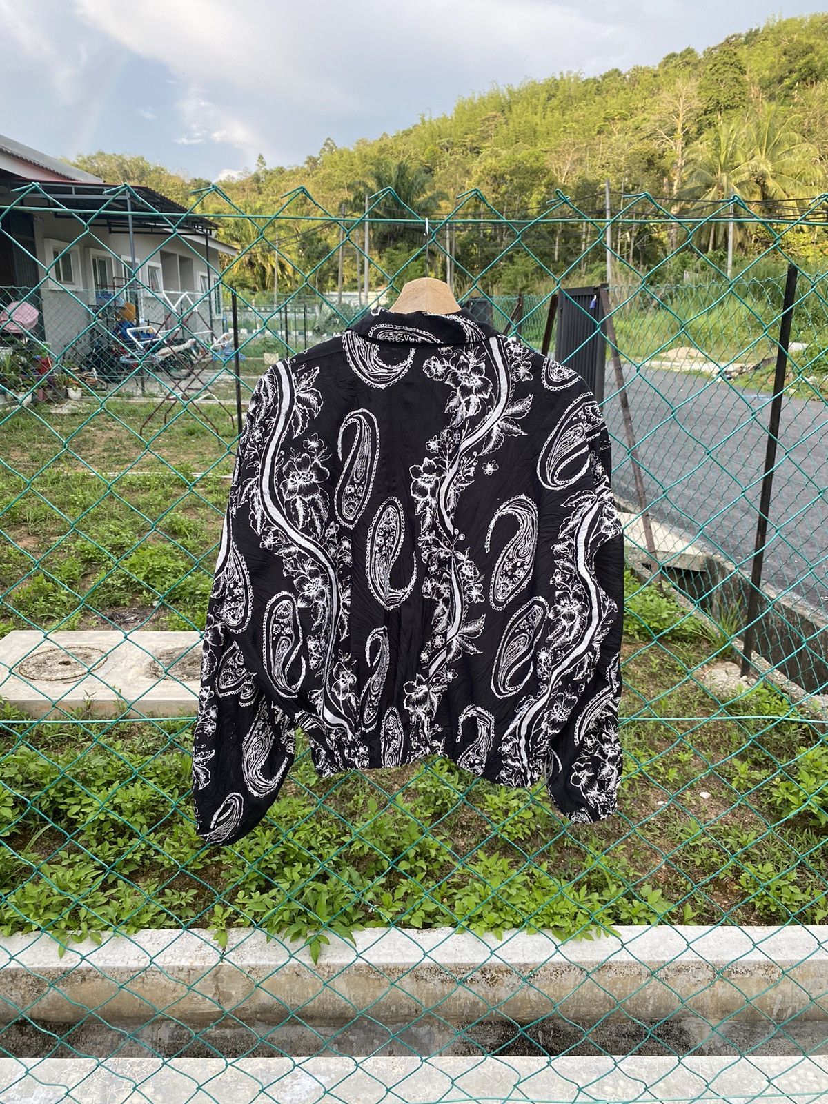 Issey Miyake SS1996 Issey Miyake Paisley Cropped Jacket Size US L / EU 52-54 / 3 - 2 Thumbnail