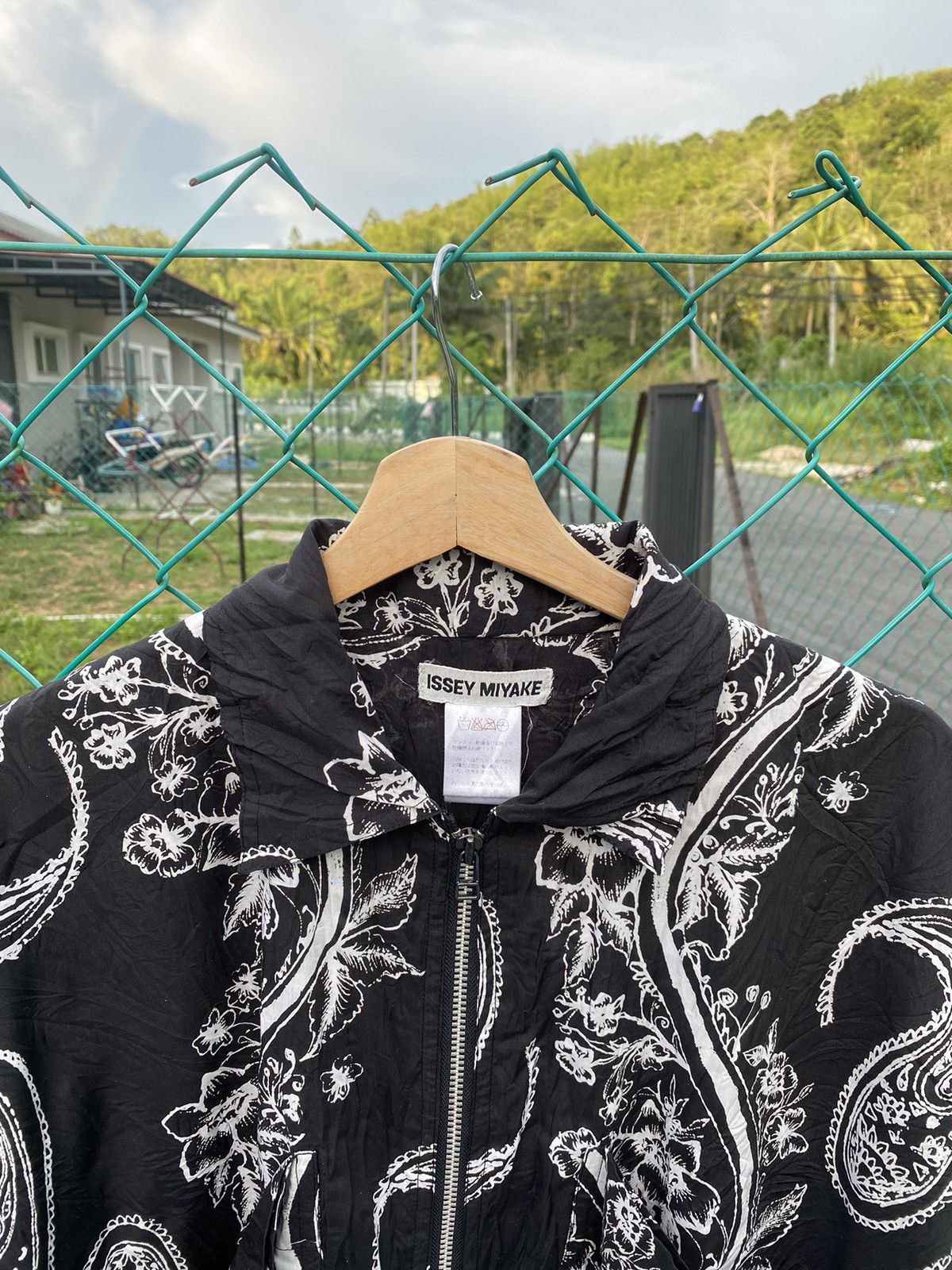 Issey Miyake SS1996 Issey Miyake Paisley Cropped Jacket Size US L / EU 52-54 / 3 - 3 Thumbnail