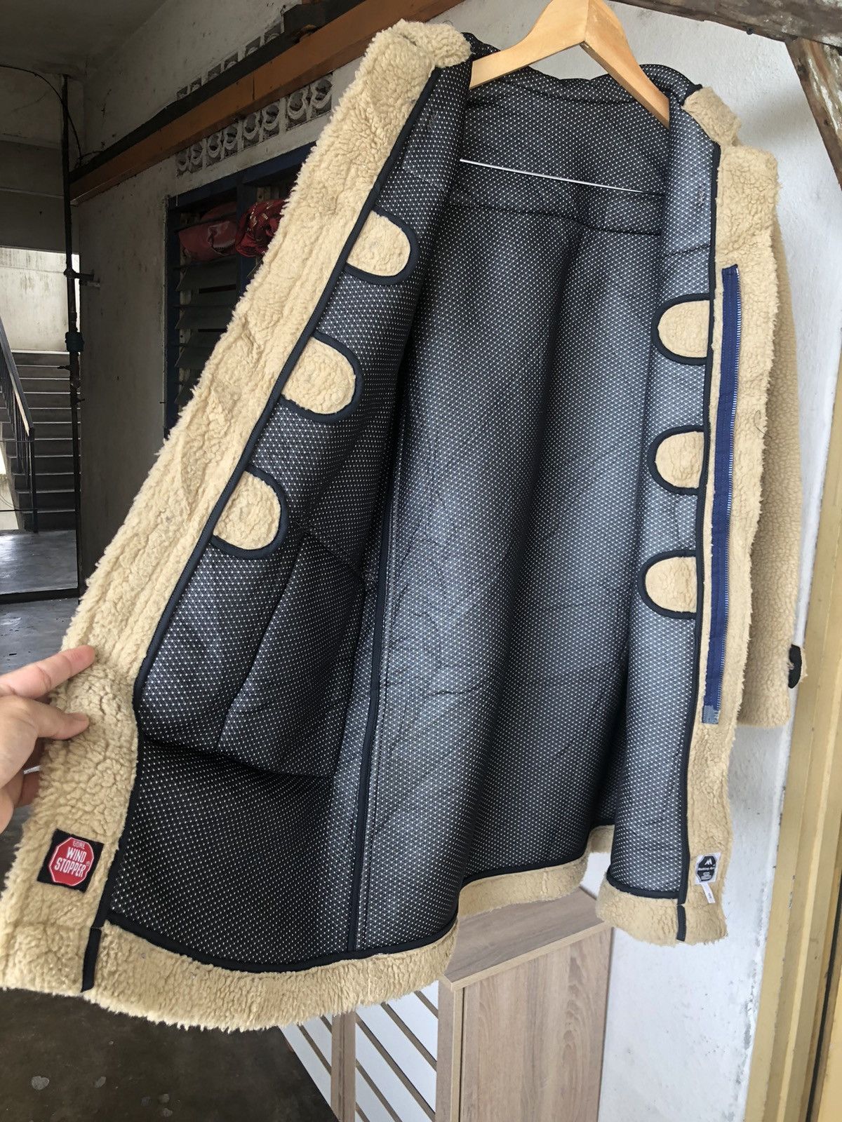 Bape Windstopper Deep Pile Flecee Duffle Coat Size US S / EU 44-46 / 1 - 8 Thumbnail