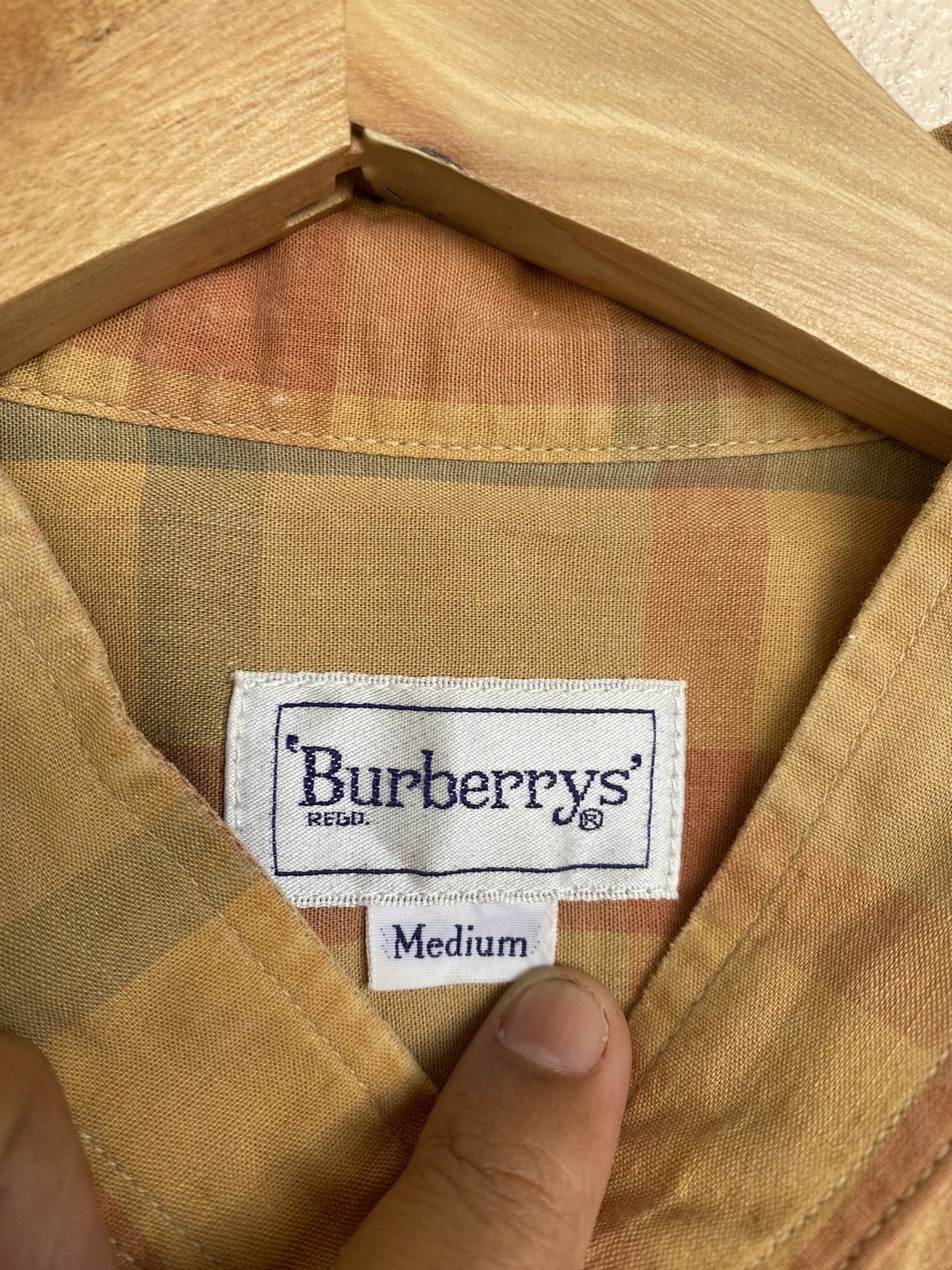 Burberry Vintage burberry nova check shirt button up plaid tartan Size US M / EU 48-50 / 2 - 4 Thumbnail