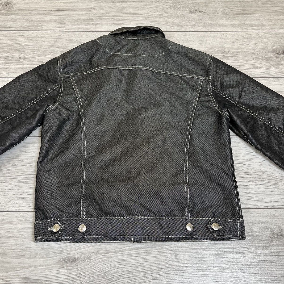 Japanese Brand × Katharine Hamnett London × Vintage Katharine Hamnett denim silver jacket Size US L / EU 52-54 / 3 - 9 Thumbnail