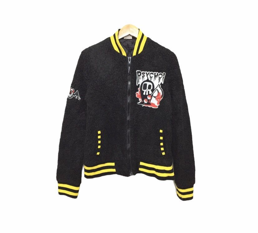 Japanese Brand Vintage Super Lovers japan Fleece Psycho jacket Size US XS / EU 42 / 0 - 3 Thumbnail