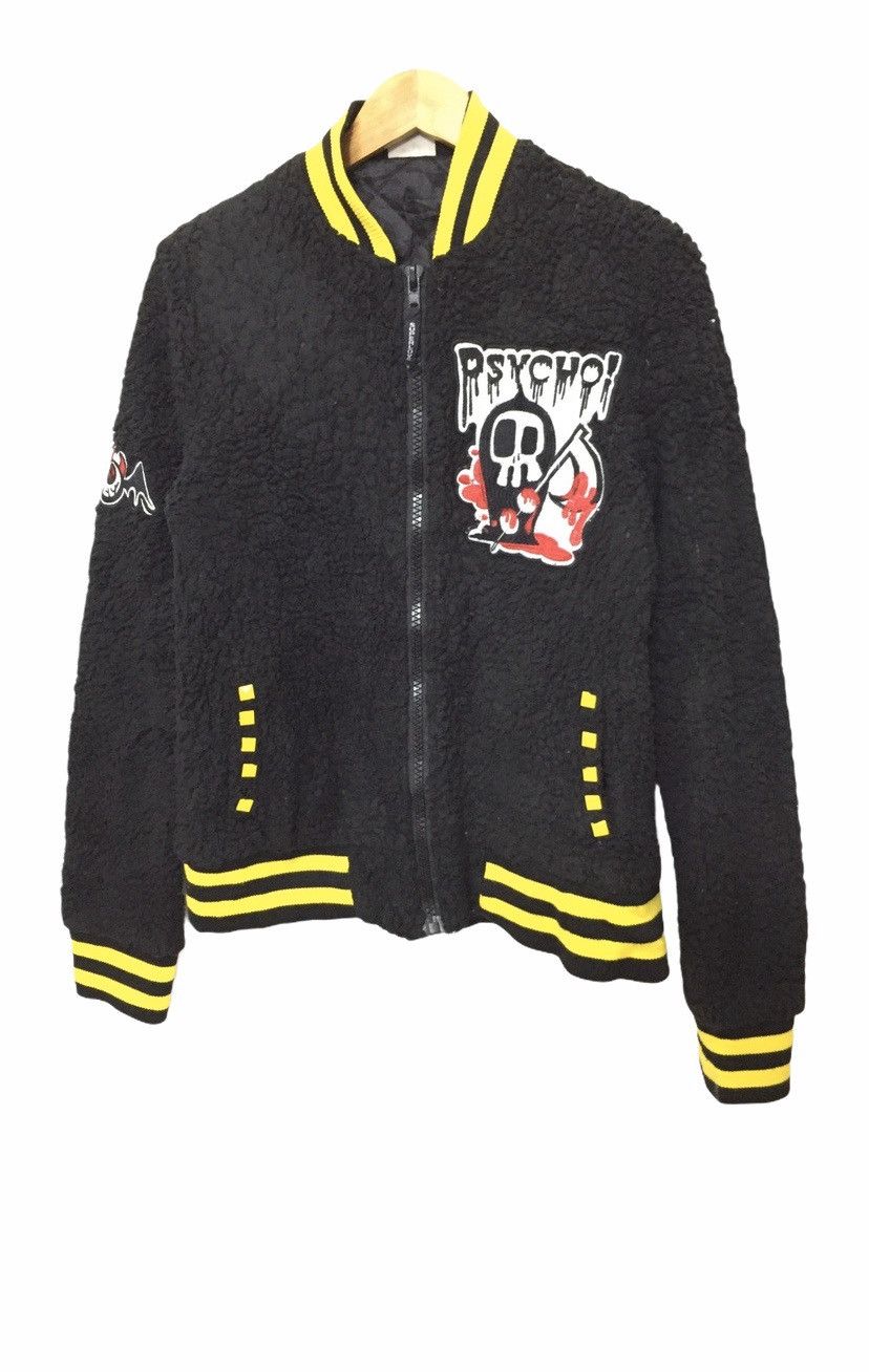 Japanese Brand Vintage Super Lovers japan Fleece Psycho jacket Size US XS / EU 42 / 0 - 2 Thumbnail