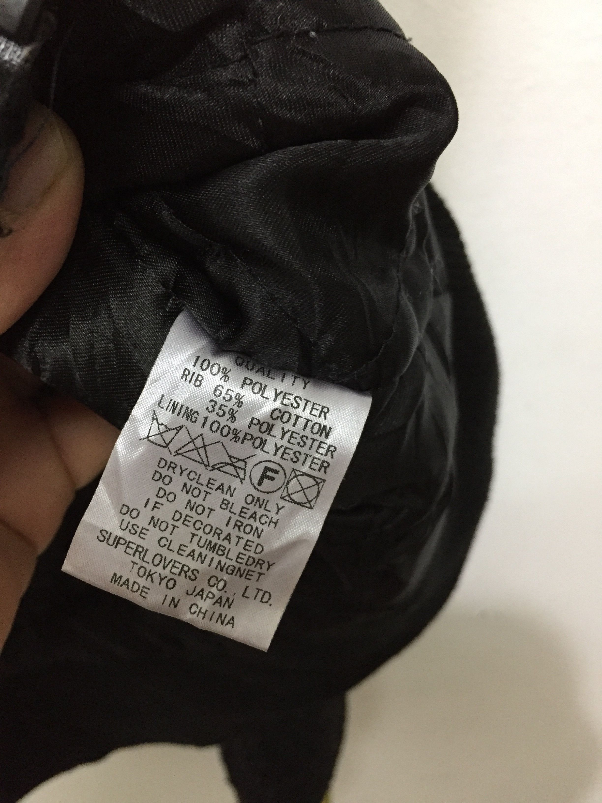 Japanese Brand Vintage Super Lovers japan Fleece Psycho jacket Size US XS / EU 42 / 0 - 11 Thumbnail