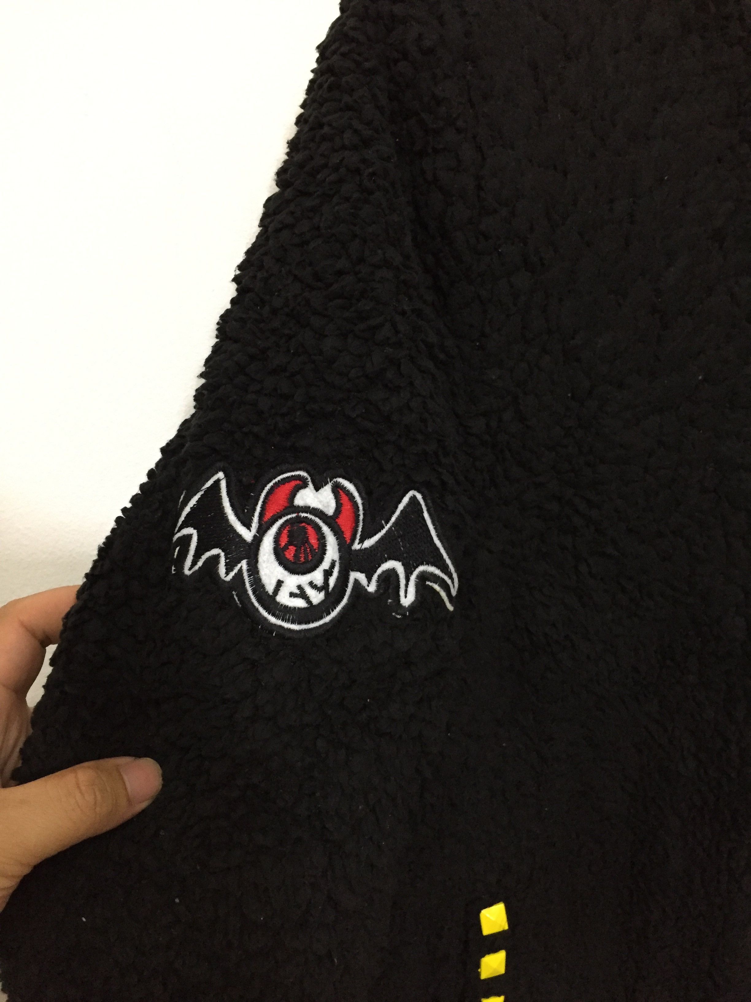 Japanese Brand Vintage Super Lovers japan Fleece Psycho jacket Size US XS / EU 42 / 0 - 6 Thumbnail