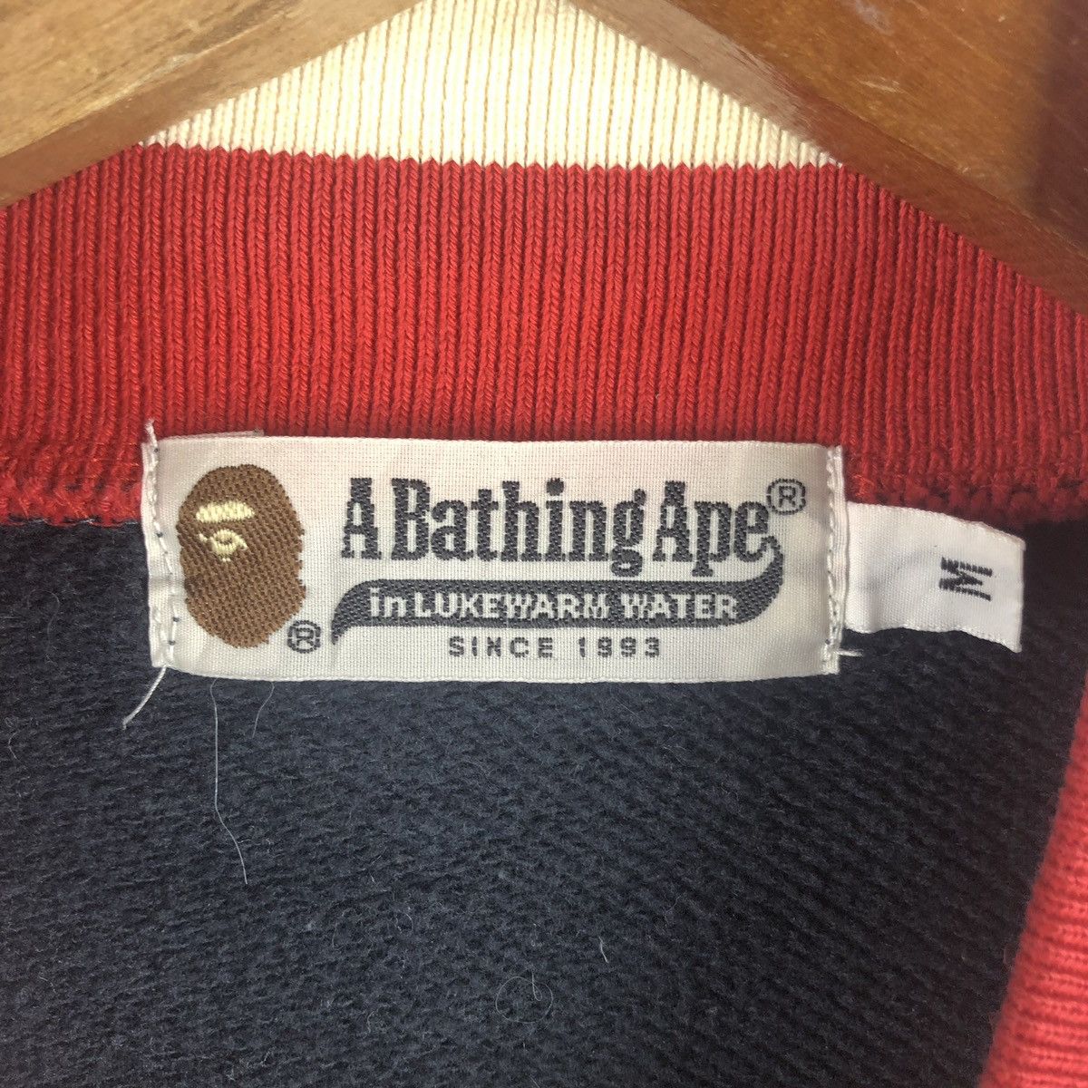 Bape Bape Zipper Cotton Varsity Jacket Size US M / EU 48-50 / 2 - 11 Thumbnail