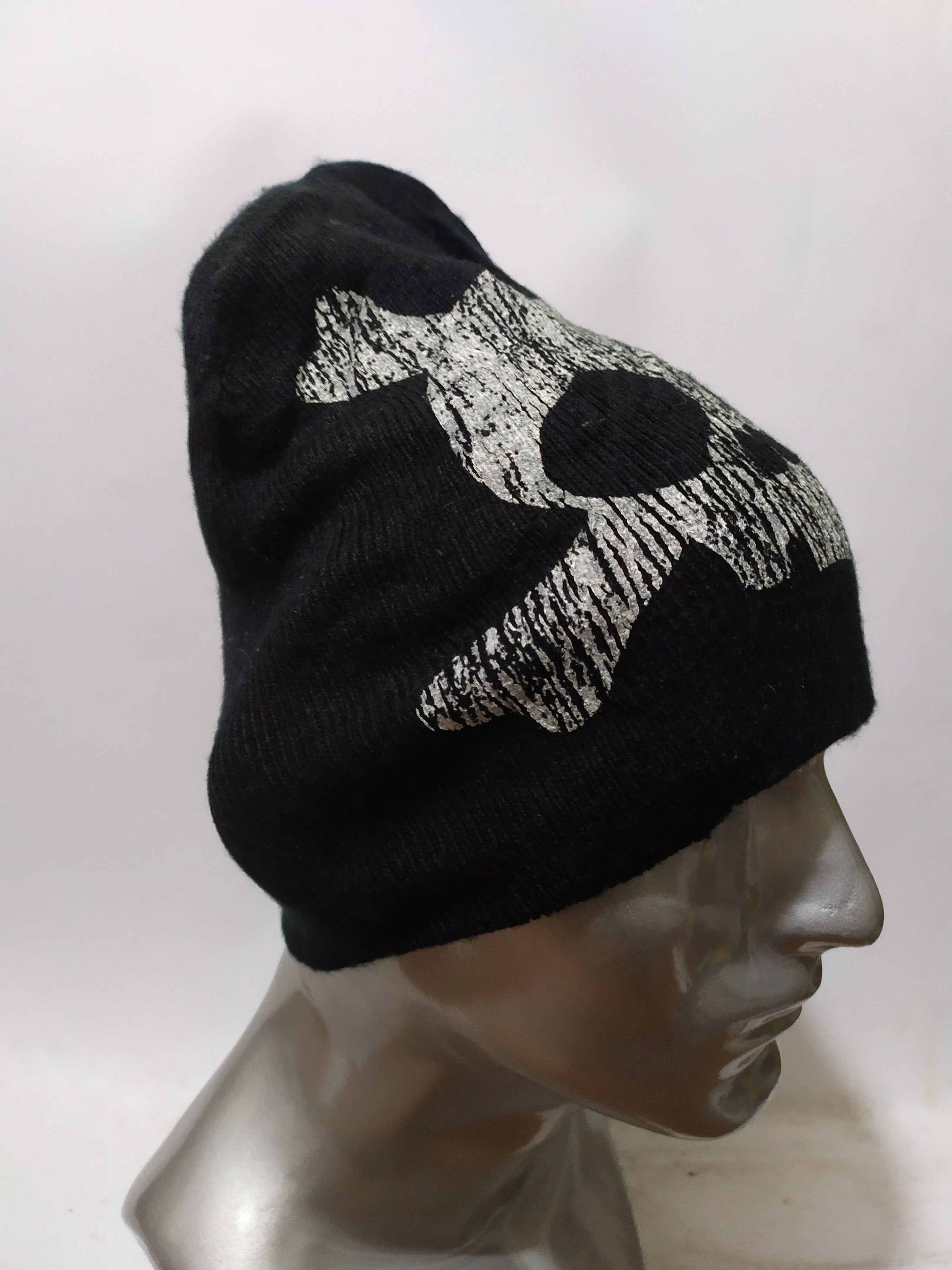 Japanese Brand 🔥Batsu Studio Japan Skull Skeleton Punk Bondage Beanie Hats Size ONE SIZE - 3 Thumbnail