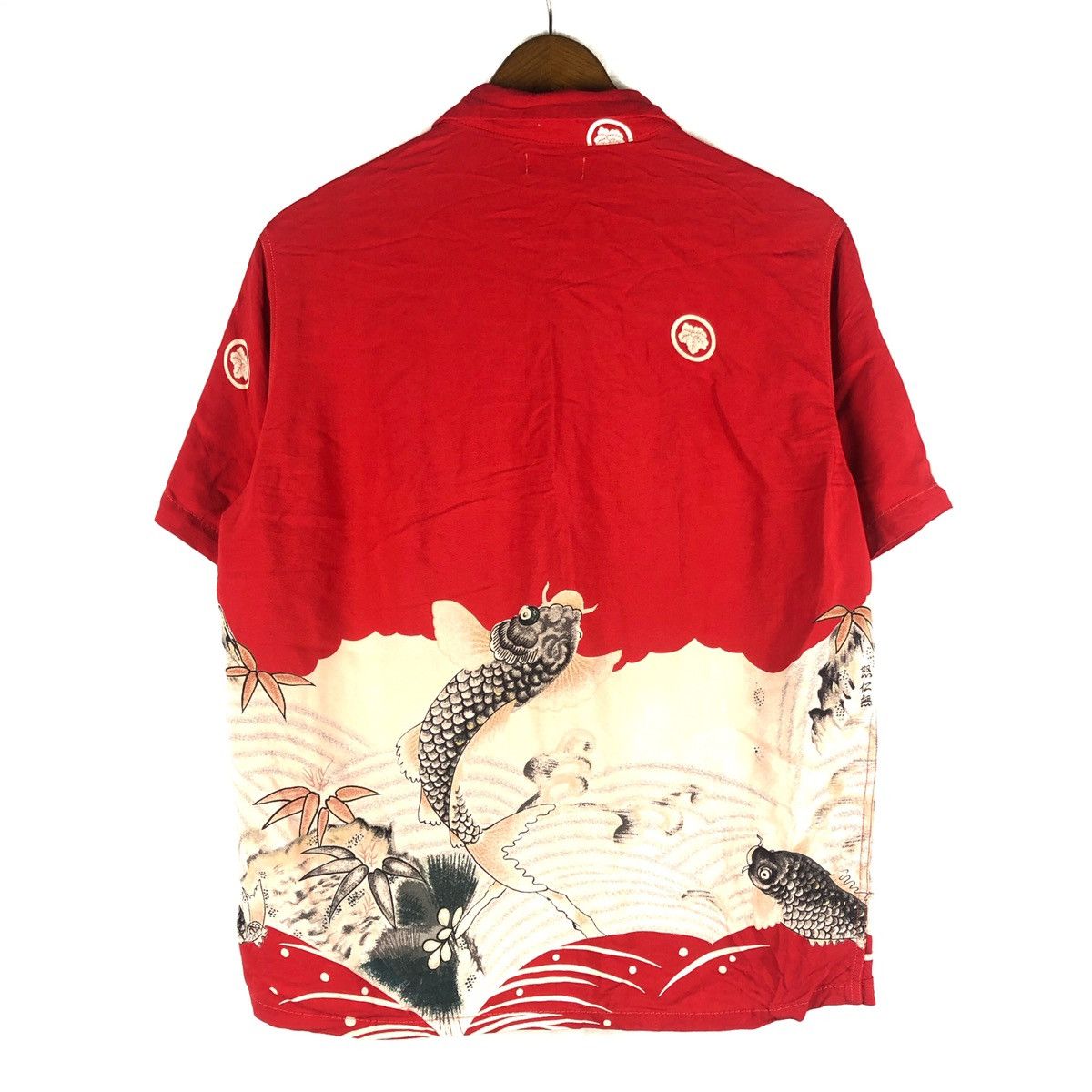 Denime Vintage Denime Hand Print Rayon Shirt Size US M / EU 48-50 / 2 - 2 Thumbnail