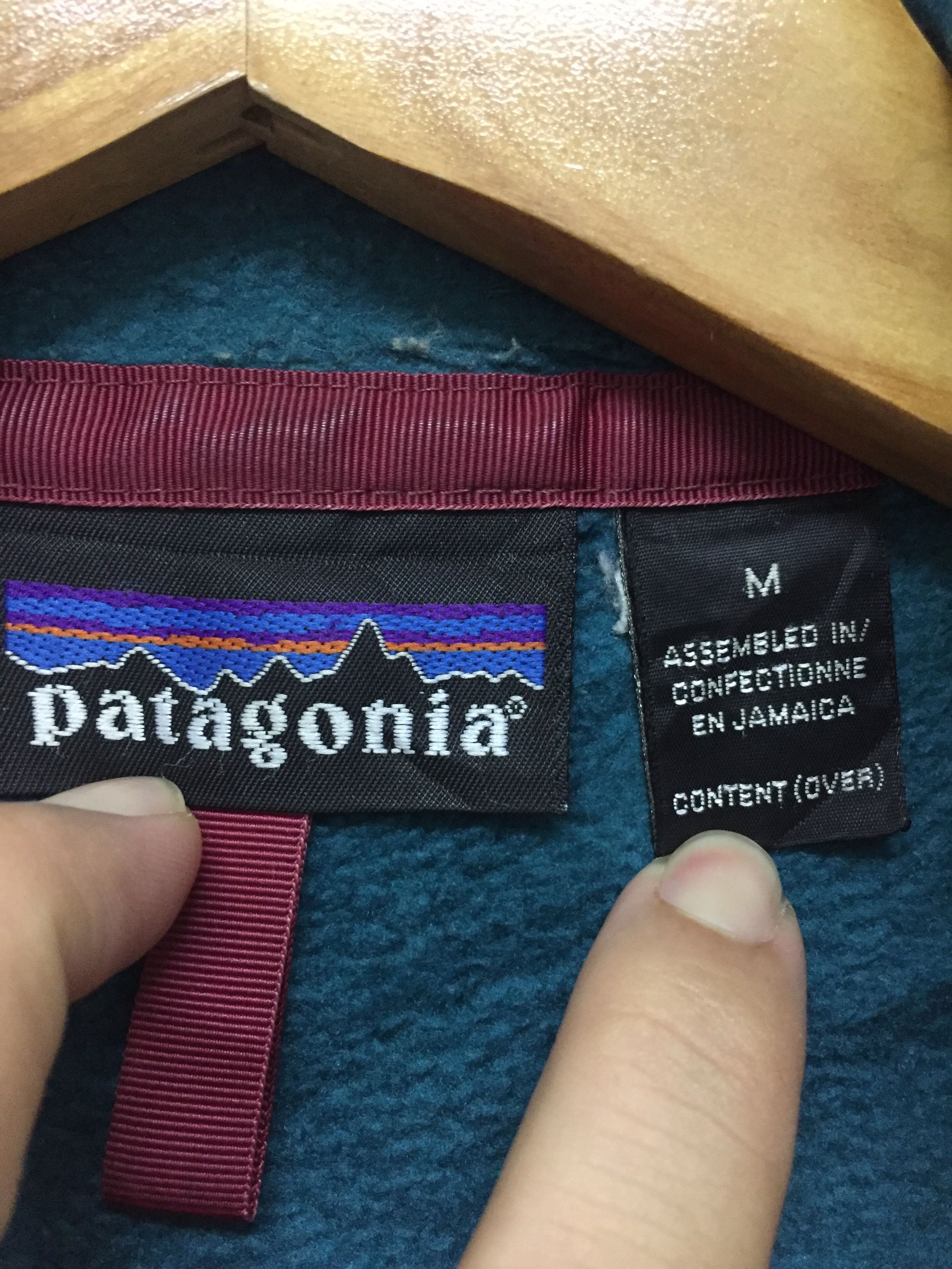 Patagonia 90's PATAGONIA fleece pocket snap button jacket Size US M / EU 48-50 / 2 - 10 Thumbnail