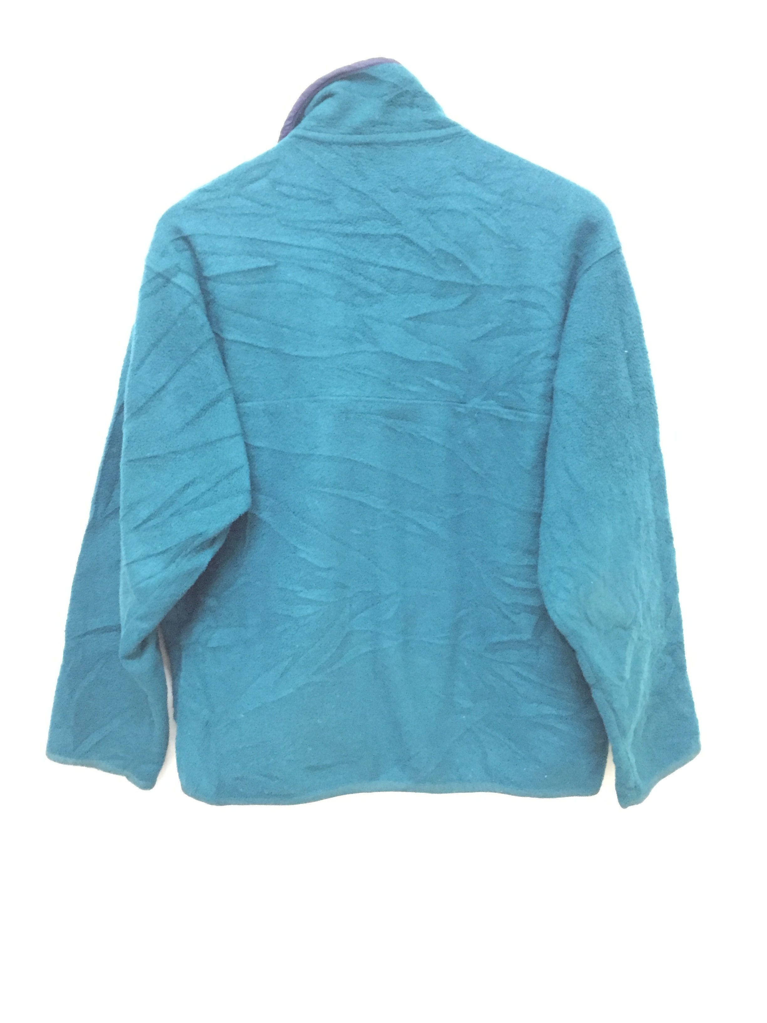 Patagonia 90's PATAGONIA fleece pocket snap button jacket Size US M / EU 48-50 / 2 - 9 Thumbnail