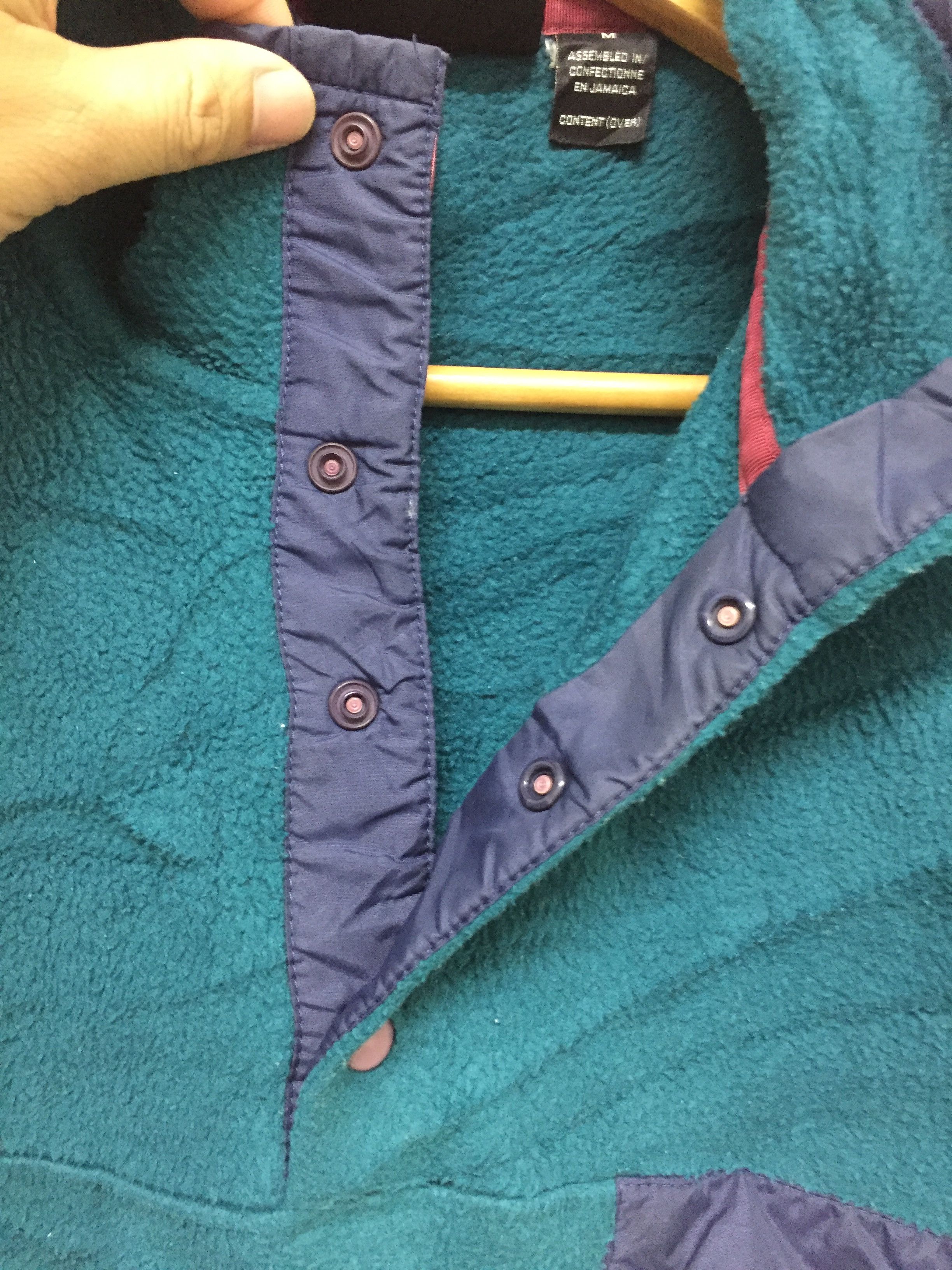 Patagonia 90's PATAGONIA fleece pocket snap button jacket Size US M / EU 48-50 / 2 - 8 Thumbnail