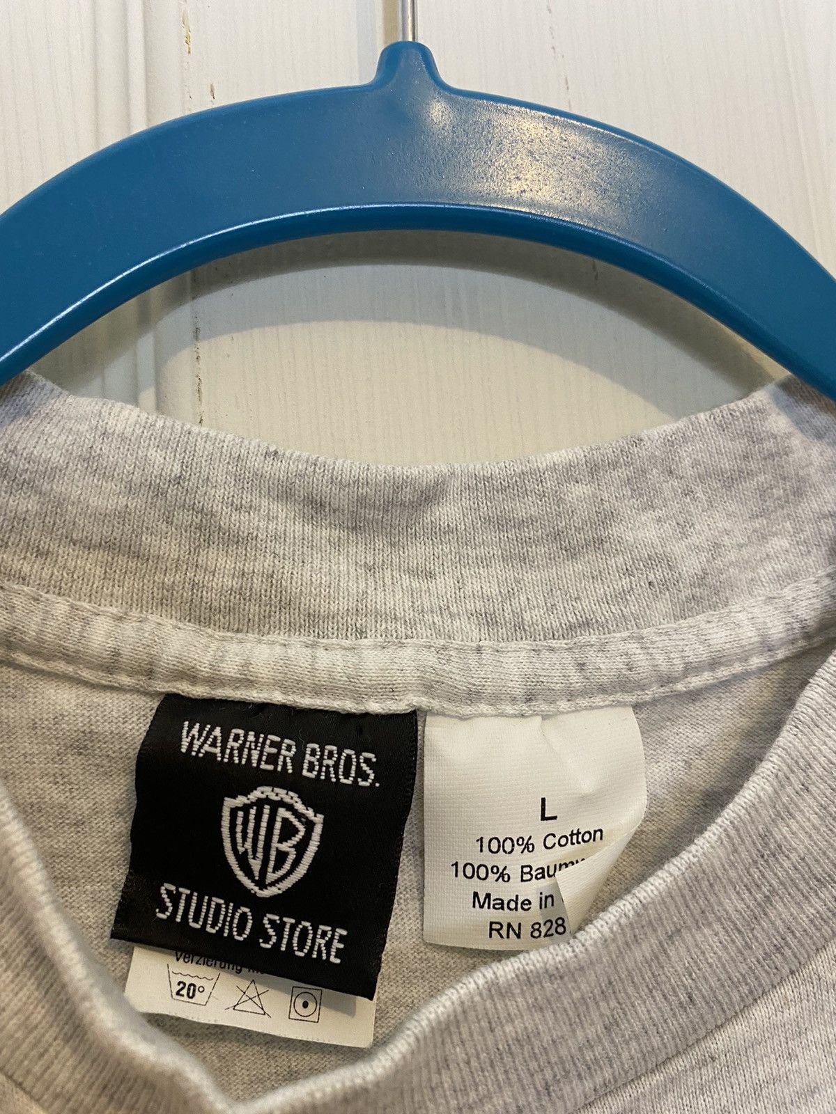 Vintage Vintage 1995 Looney Tunes Heather Grey T-Shirt Size US L / EU 52-54 / 3 - 3 Thumbnail