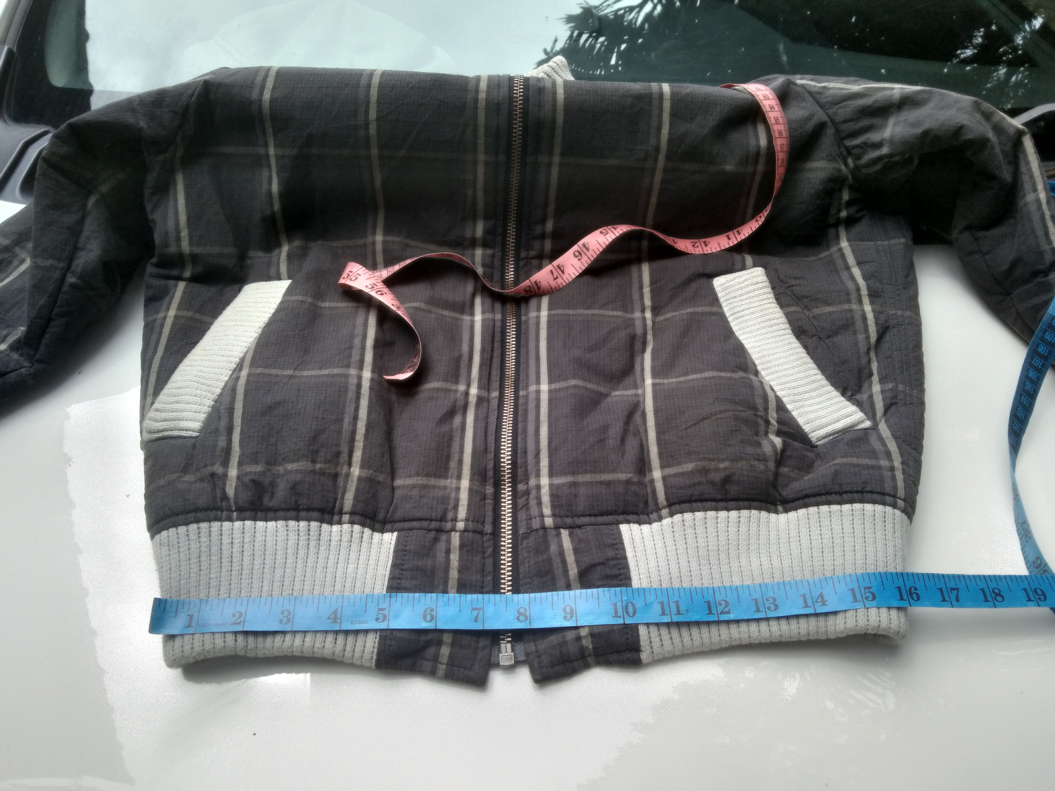 Japanese Brand MADE IN JAPAN CHECKERED BOMBER JACKET Size US M / EU 48-50 / 2 - 8 Thumbnail