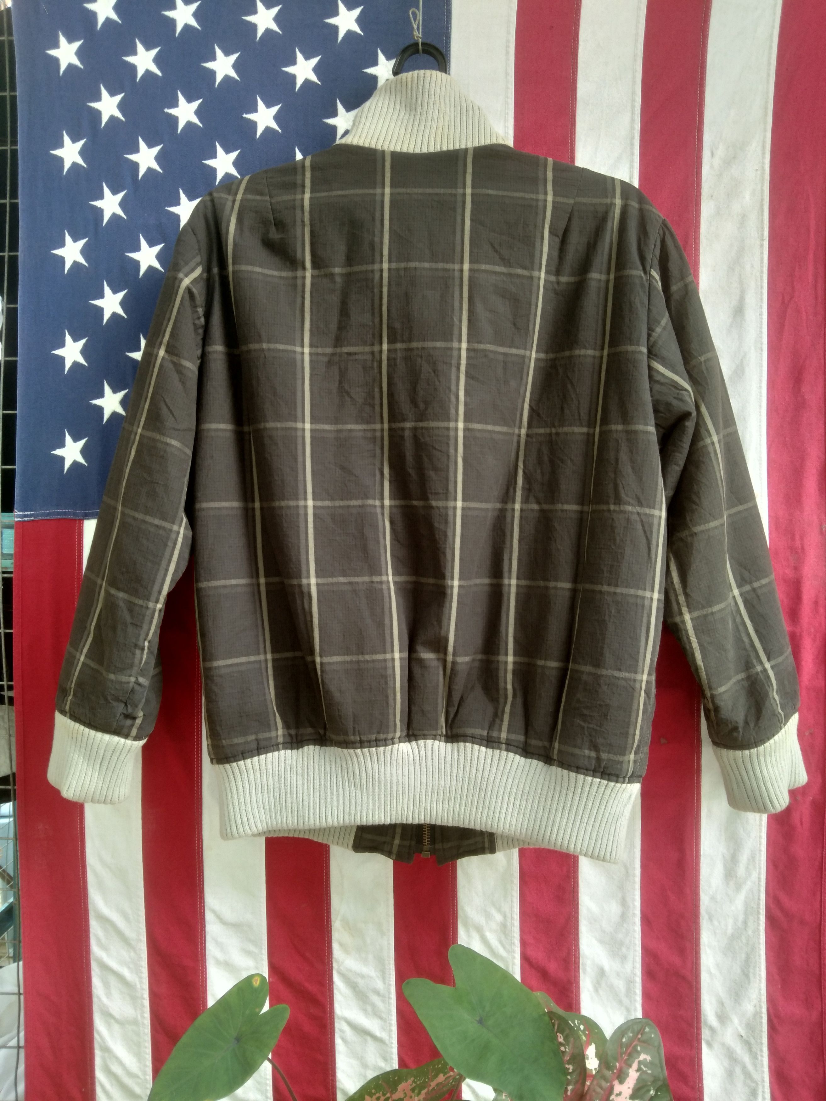 Japanese Brand MADE IN JAPAN CHECKERED BOMBER JACKET Size US M / EU 48-50 / 2 - 2 Thumbnail
