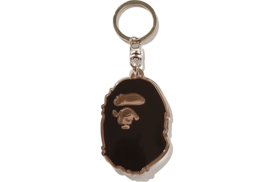 Bape BAPE Ape Head Reflective Keychain Black Size ONE SIZE - 2 Thumbnail
