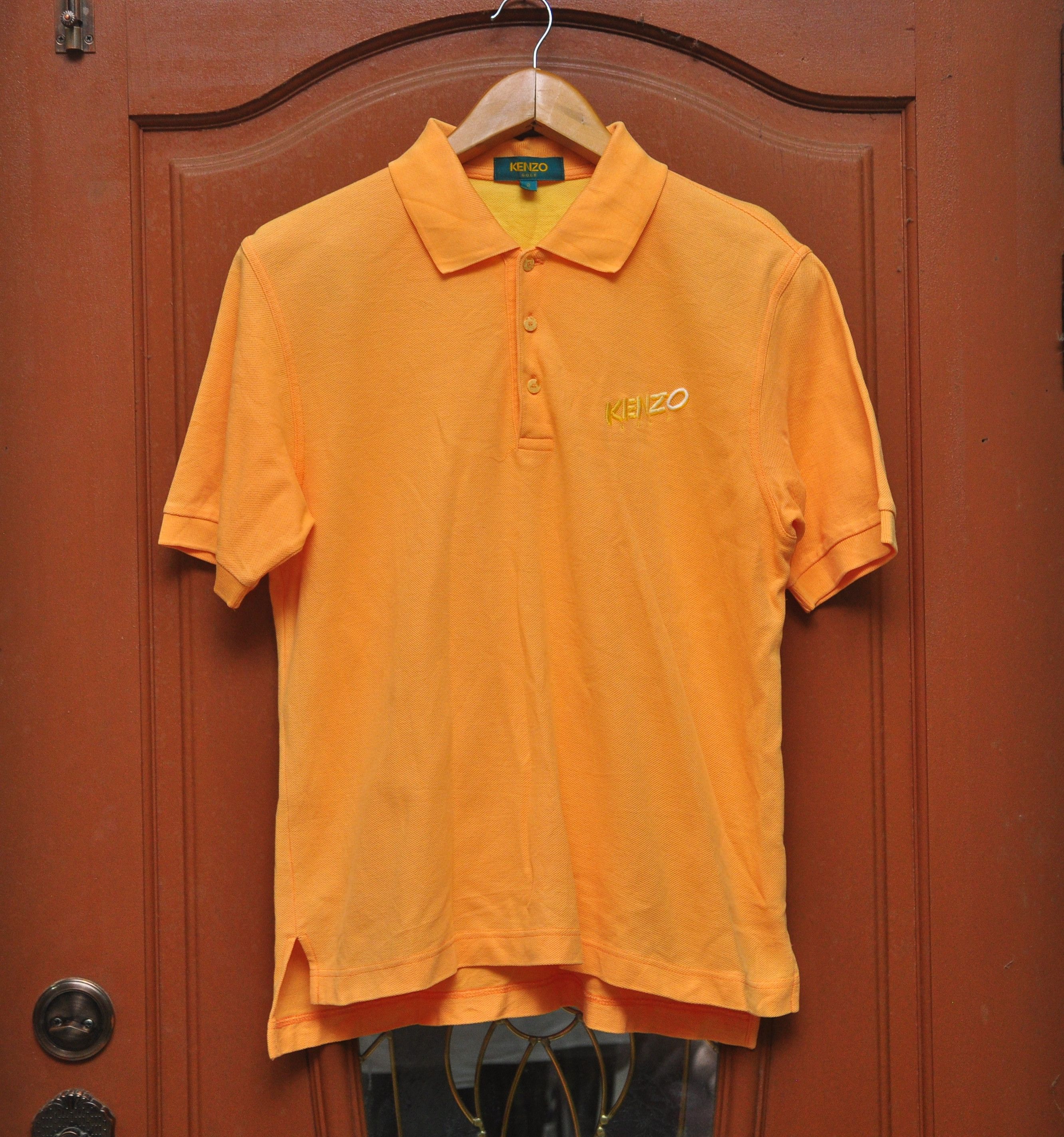 Vintage Kenzo Golf Shirt / hip hop swag skate rap gift