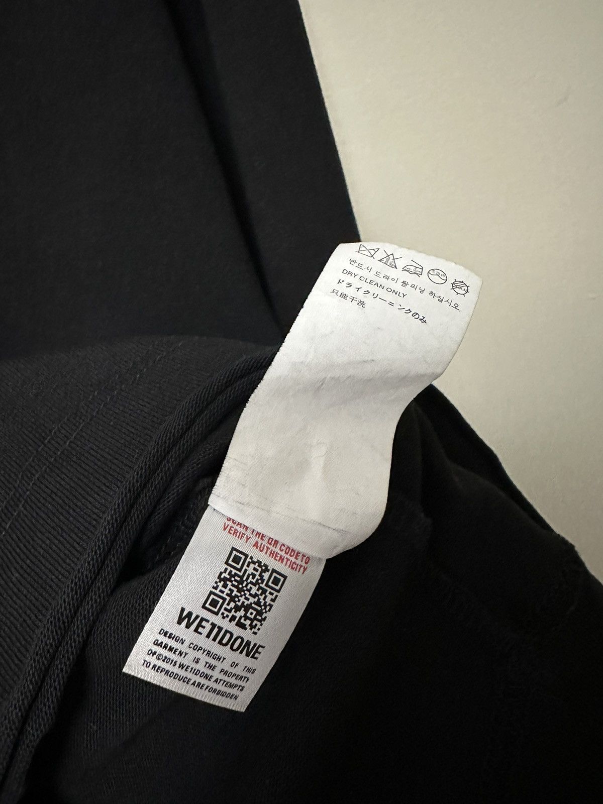 WE11DONE Welldone crewneck Size US L / EU 52-54 / 3 - 5 Thumbnail
