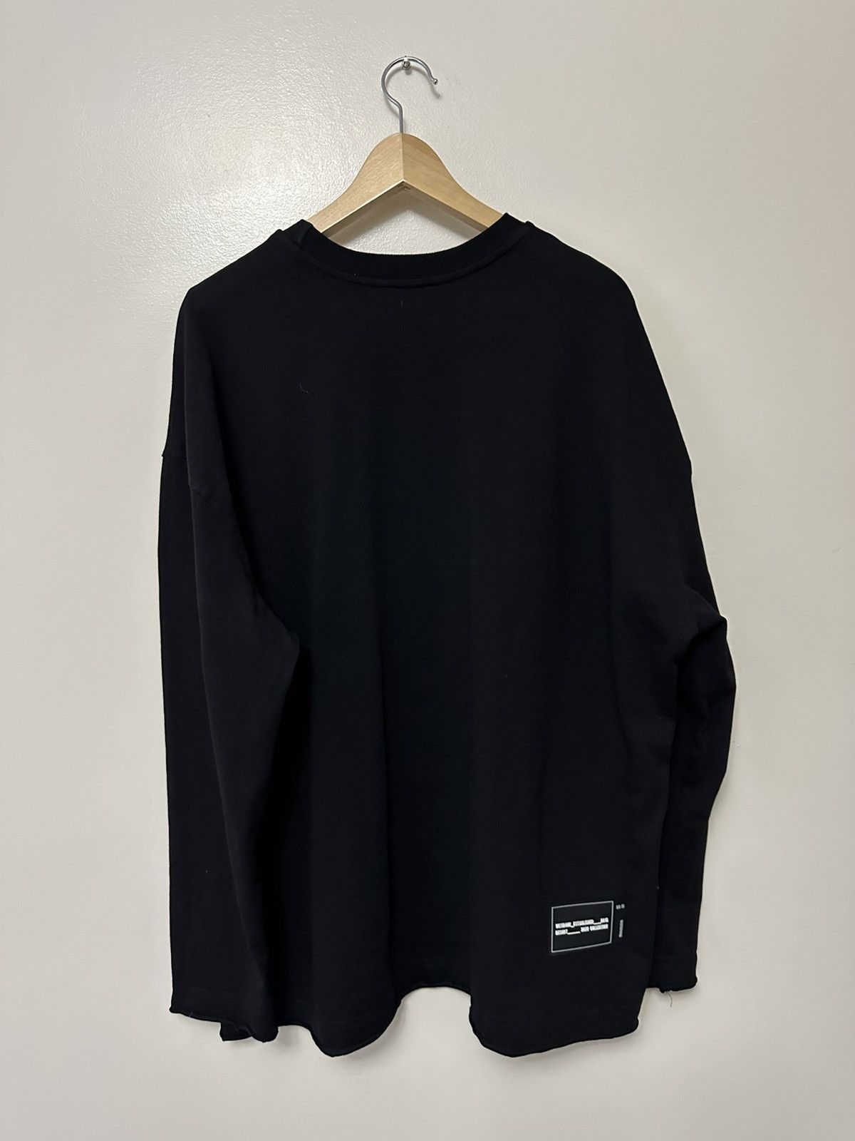 WE11DONE Welldone crewneck Size US L / EU 52-54 / 3 - 6 Thumbnail