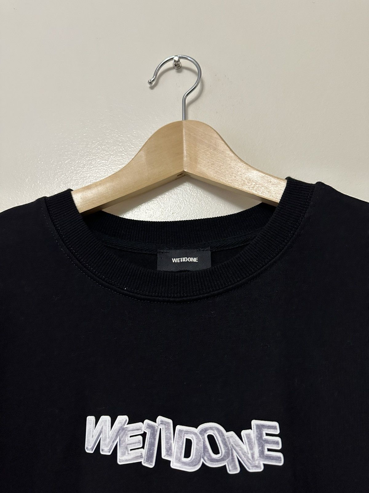 WE11DONE Welldone crewneck Size US L / EU 52-54 / 3 - 3 Thumbnail