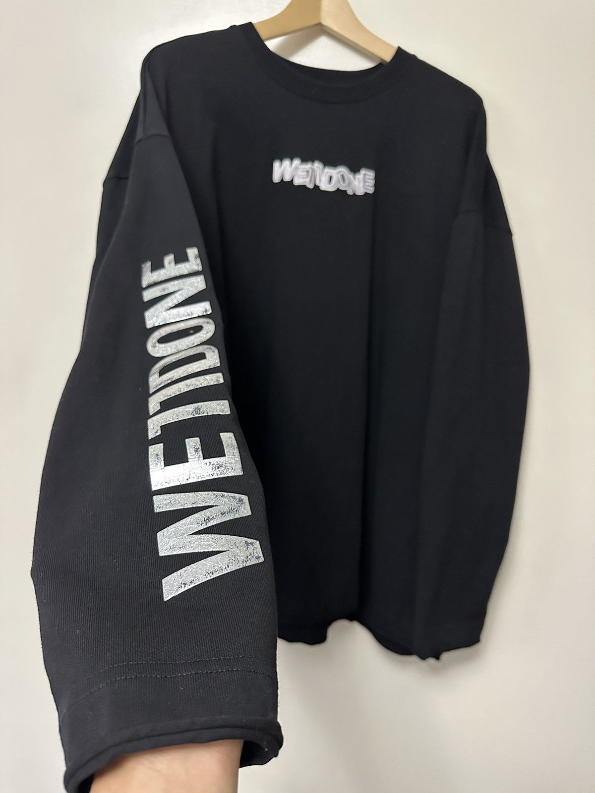 WE11DONE Welldone crewneck Size US L / EU 52-54 / 3 - 2 Thumbnail