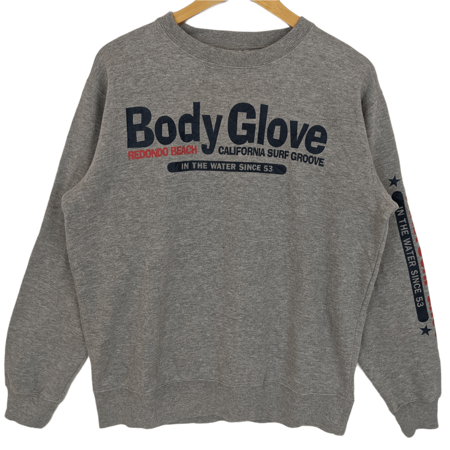 Body Glove BODY GLOVE Big Logo Jumper Sweatshirt Size US L / EU 52-54 / 3 - 2 Thumbnail