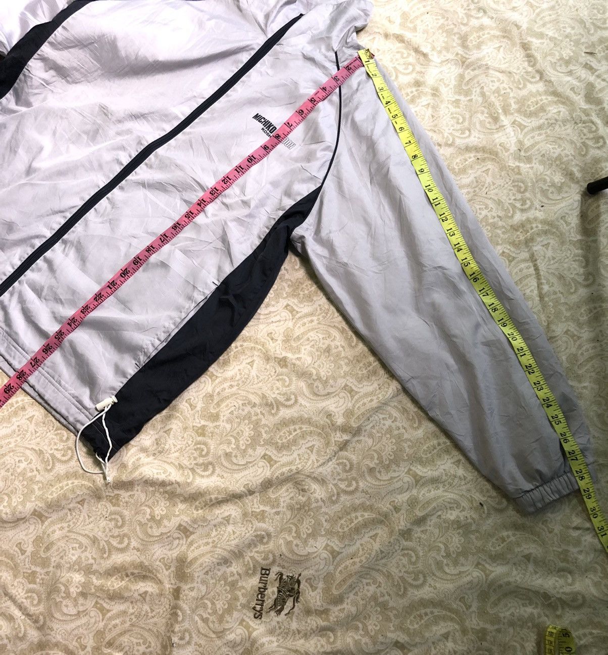 Designer × Michiko Koshino London × Vintage VINTAGE MICHIKO LONDON KOSHINO WINDBREAKER FLECE INER JACKET Size US L / EU 52-54 / 3 - 12 Thumbnail