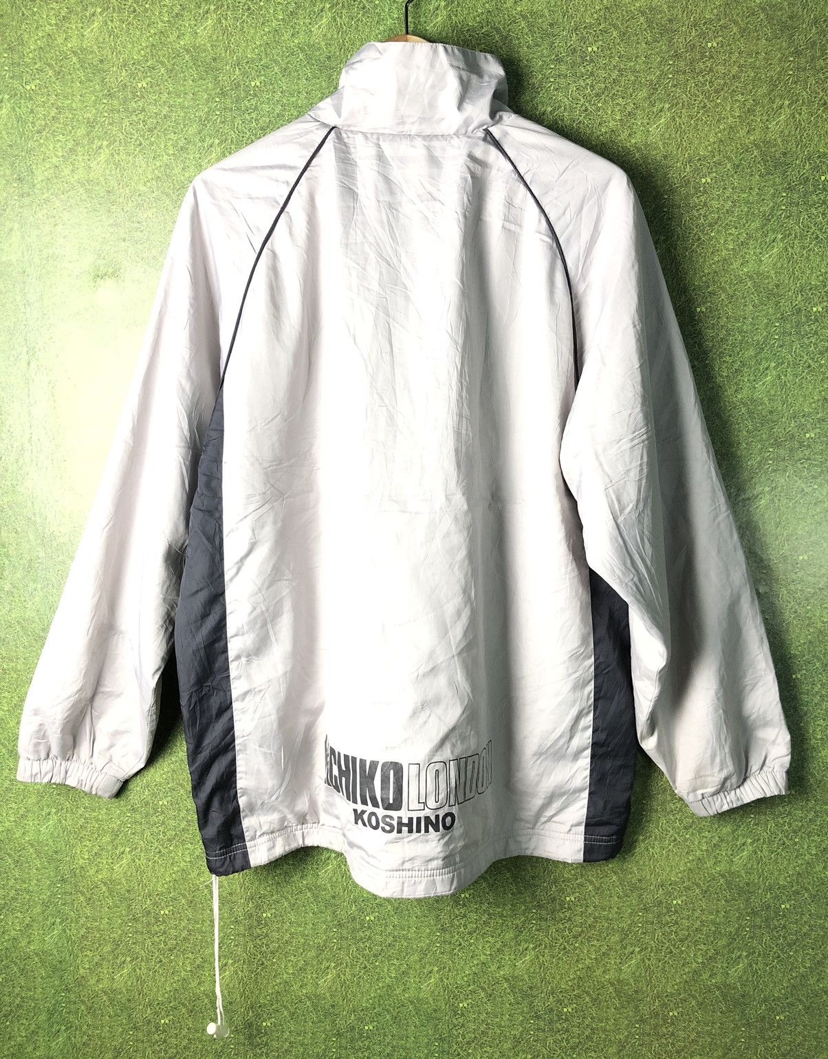 Designer × Michiko Koshino London × Vintage VINTAGE MICHIKO LONDON KOSHINO WINDBREAKER FLECE INER JACKET Size US L / EU 52-54 / 3 - 8 Thumbnail