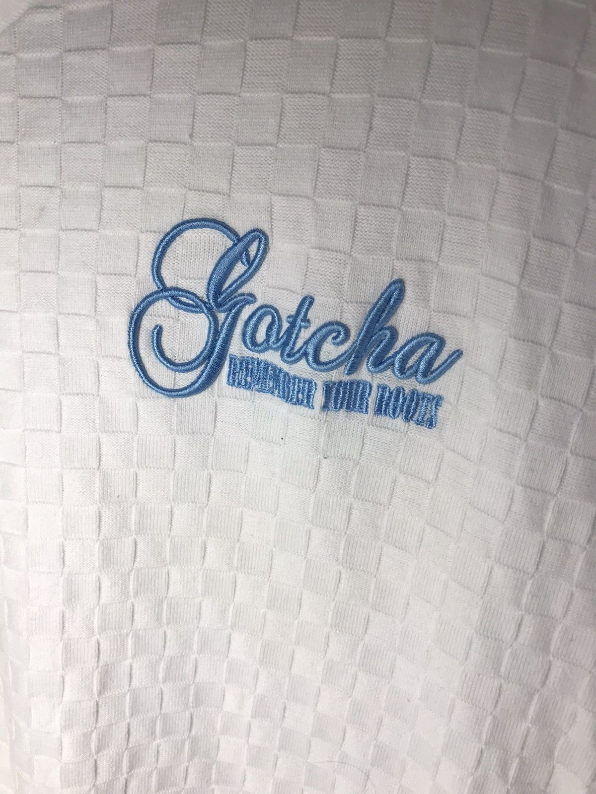 Gotcha Gotcha vneck plaid tshirt Size US M / EU 48-50 / 2 - 6 Thumbnail