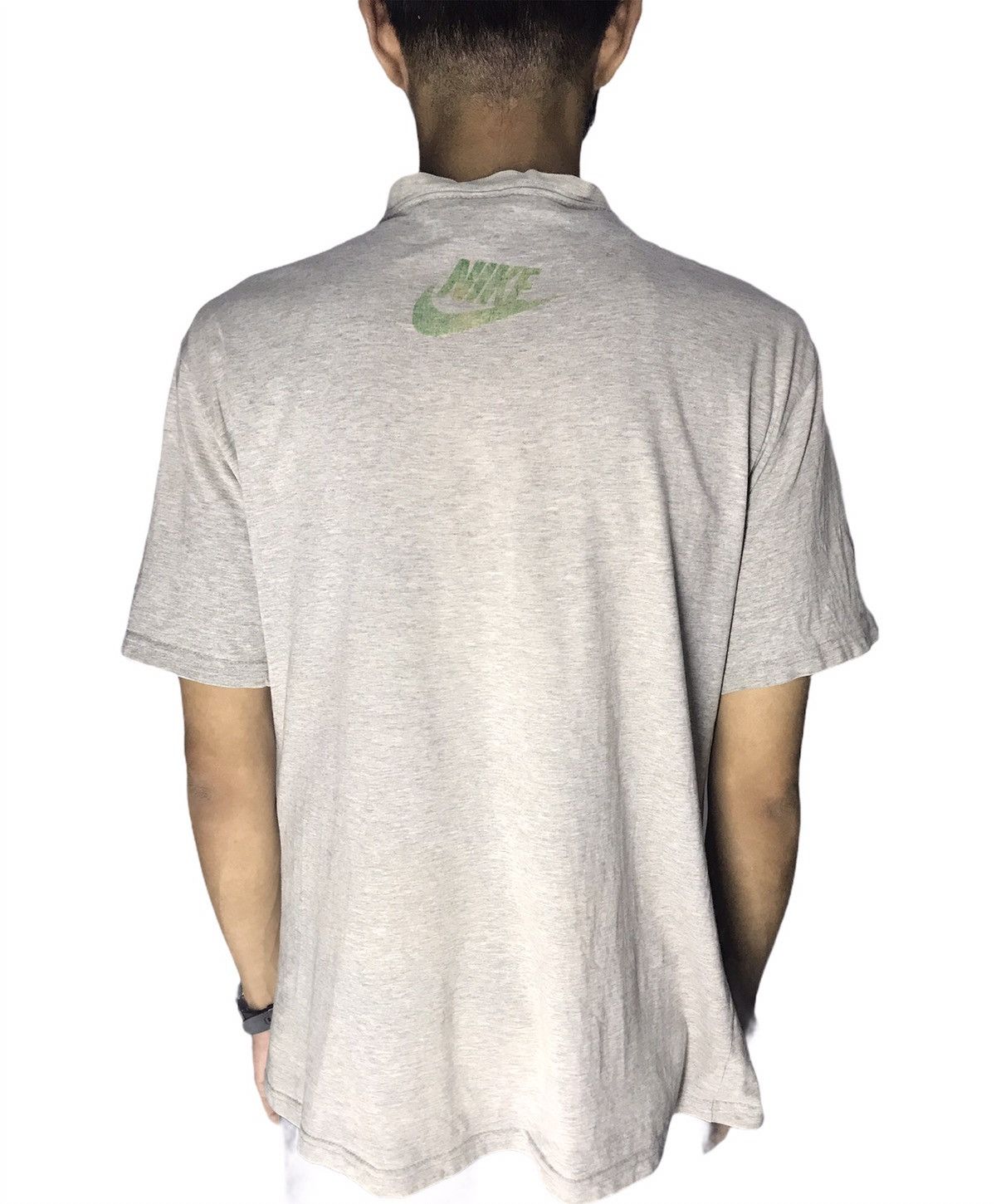 Nike × Vintage Vintage Nike sportwear spell and swoosh printed tshirt Size US M / EU 48-50 / 2 - 8 Thumbnail