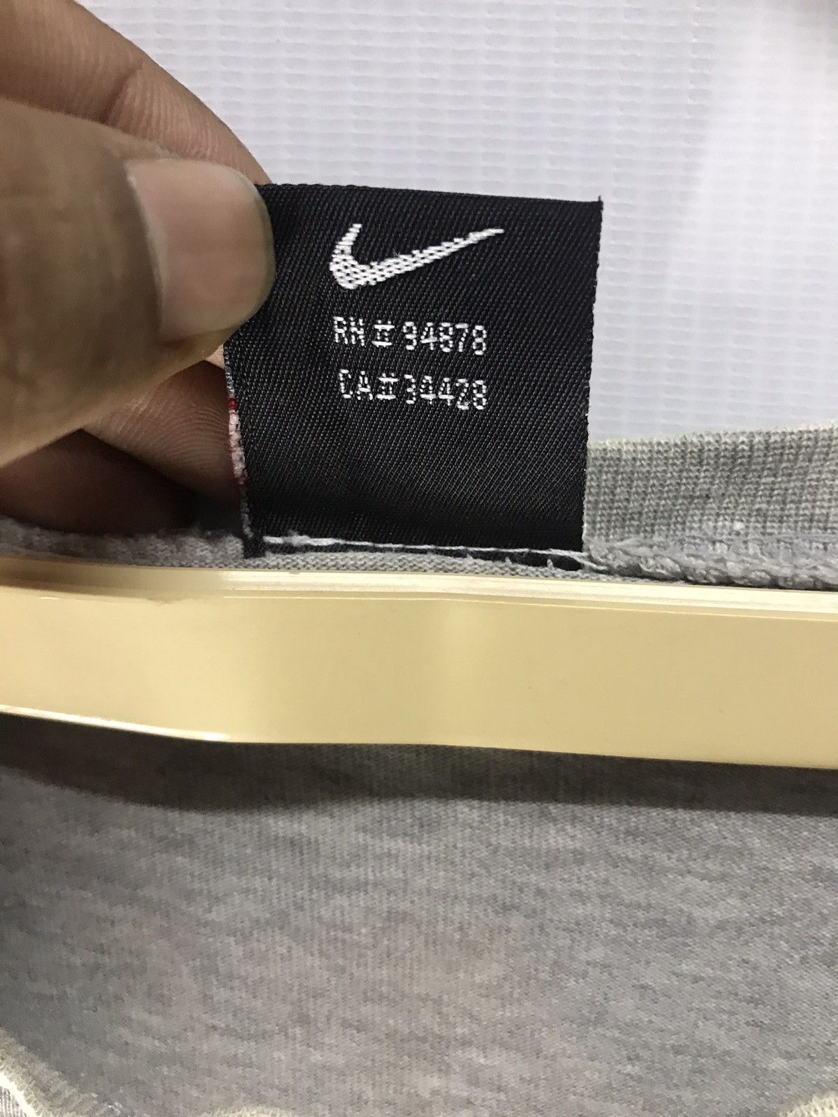 Nike × Vintage Vintage Nike sportwear spell and swoosh printed tshirt Size US M / EU 48-50 / 2 - 5 Thumbnail