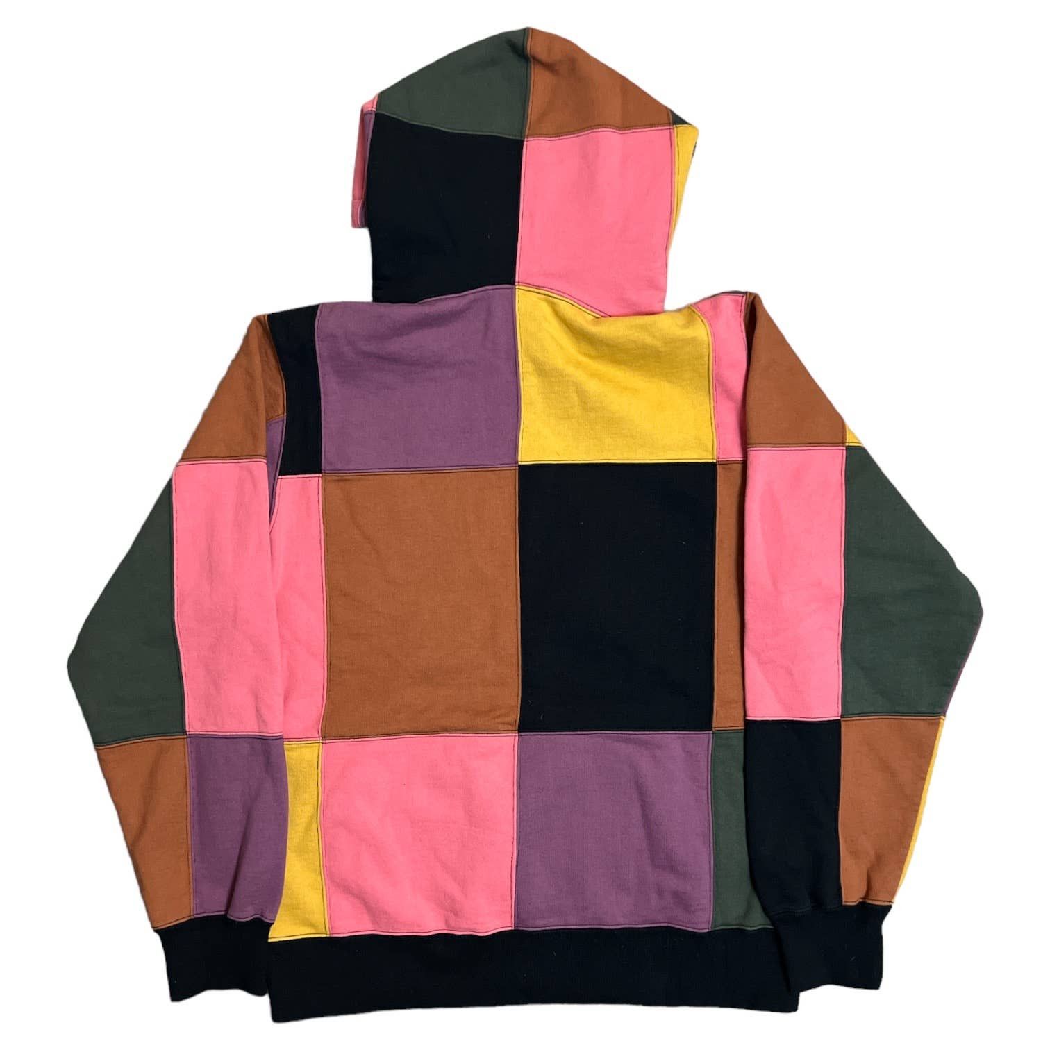 Supreme Supreme Patchwork Hoodie size Medium DSWT Grailed